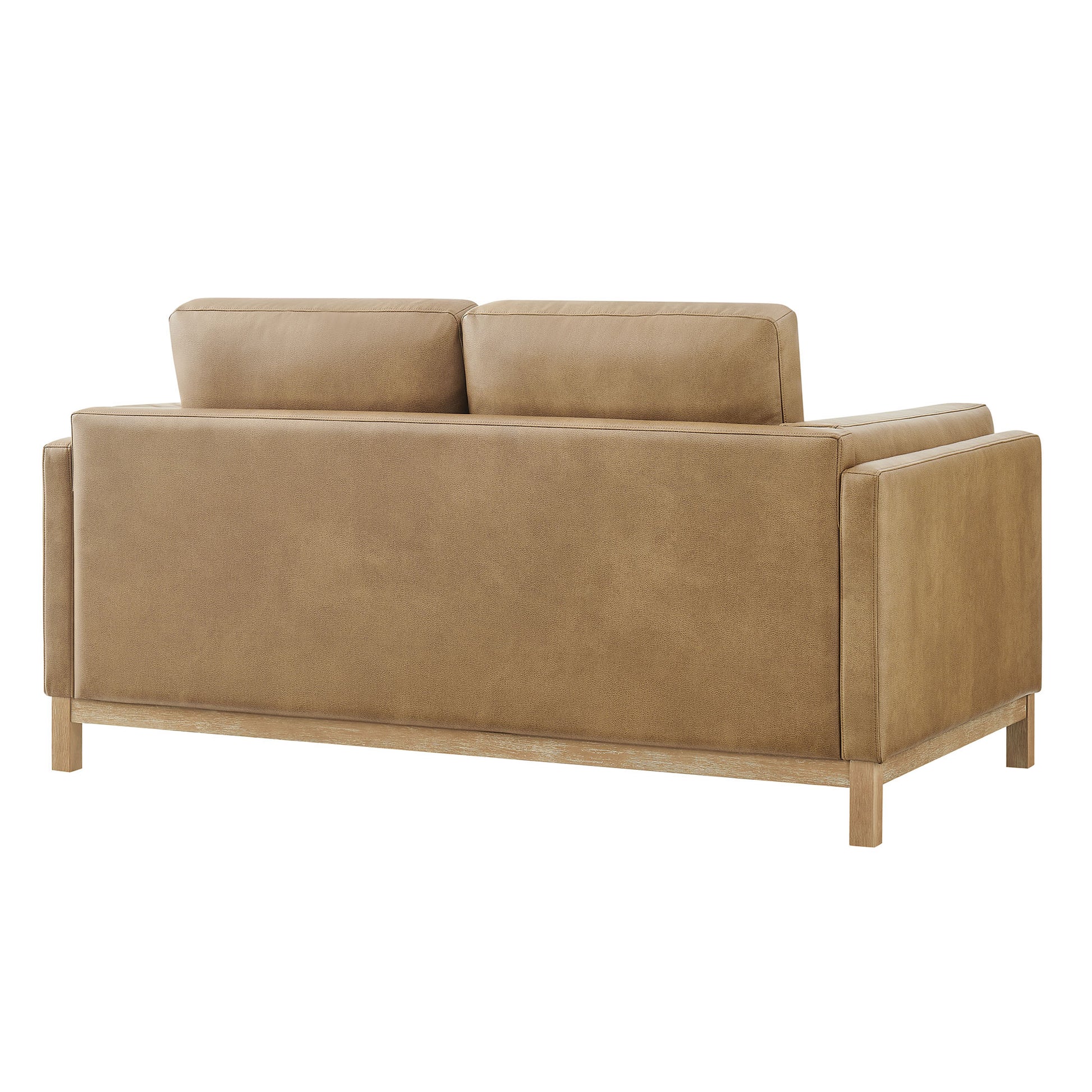 Roscoe 63 inch Vegan Leather Loveseat by Modway - Best Buy Furniture