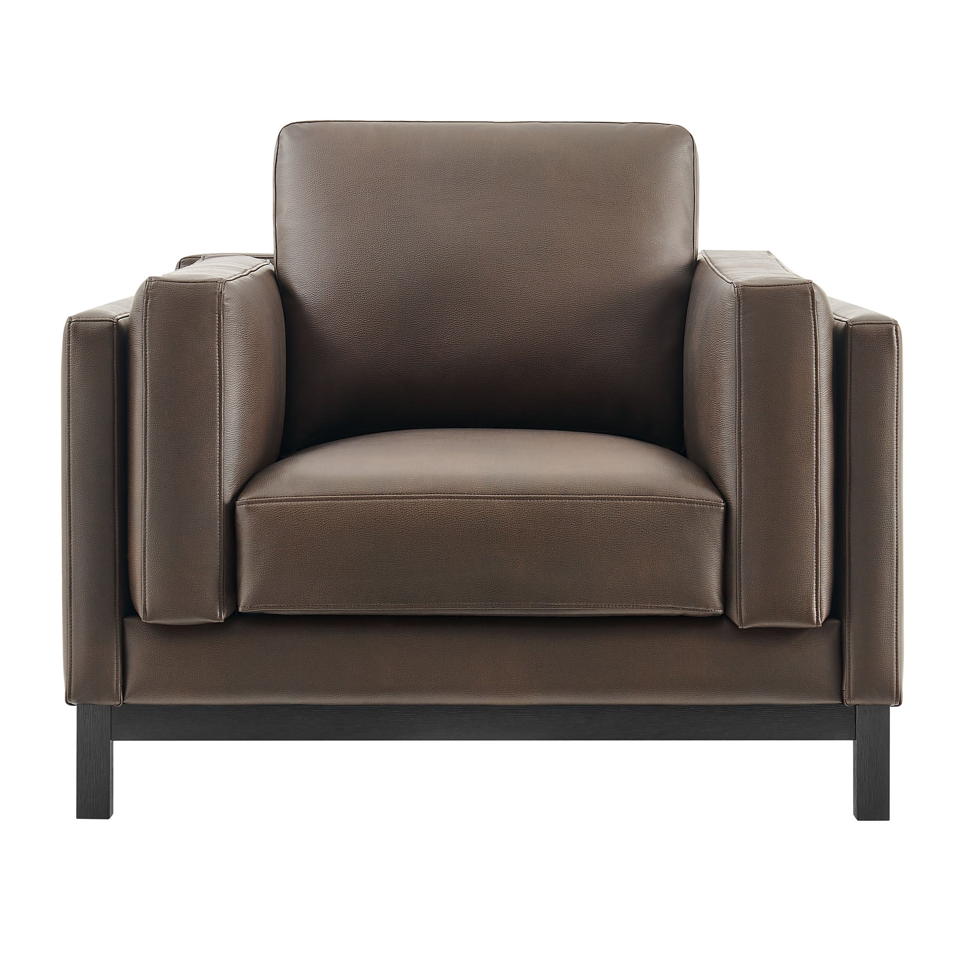 Roscoe Vegan Leather Armchair by Modway