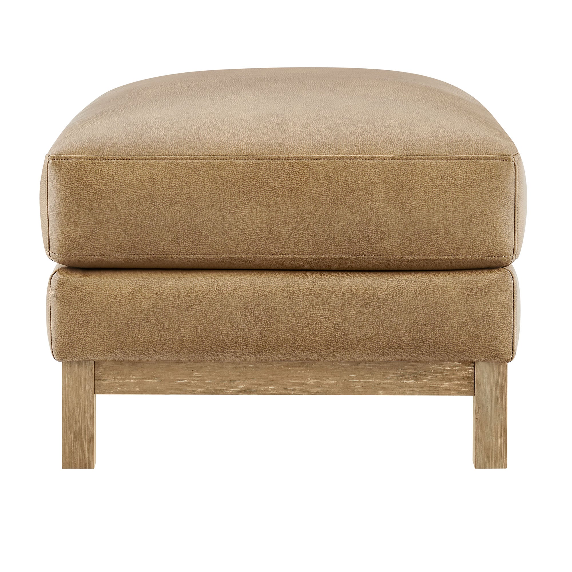 Roscoe Vegan Leather Ottoman by Modway
