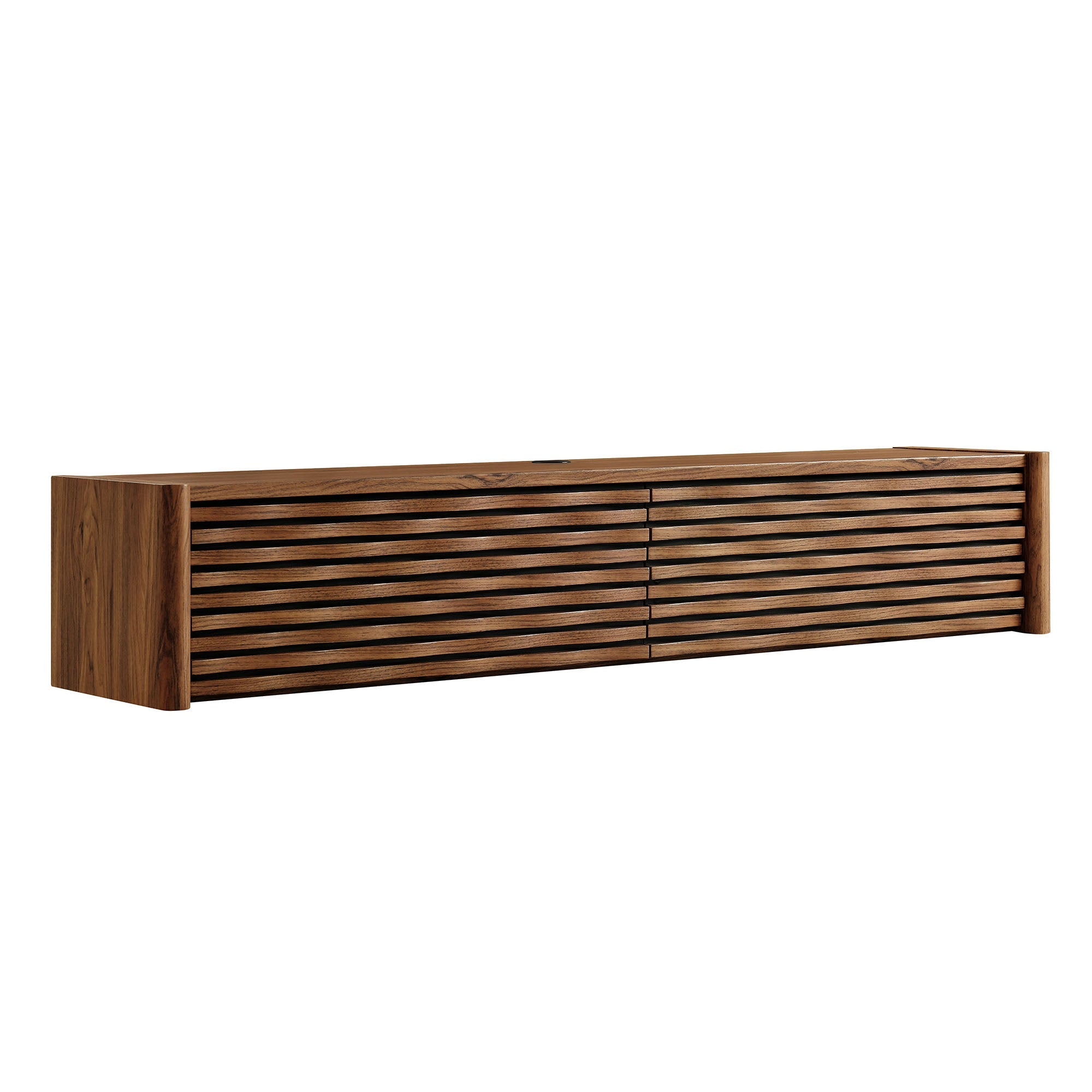 Emric Wave 71" Wall-Mounted TV Cabinet