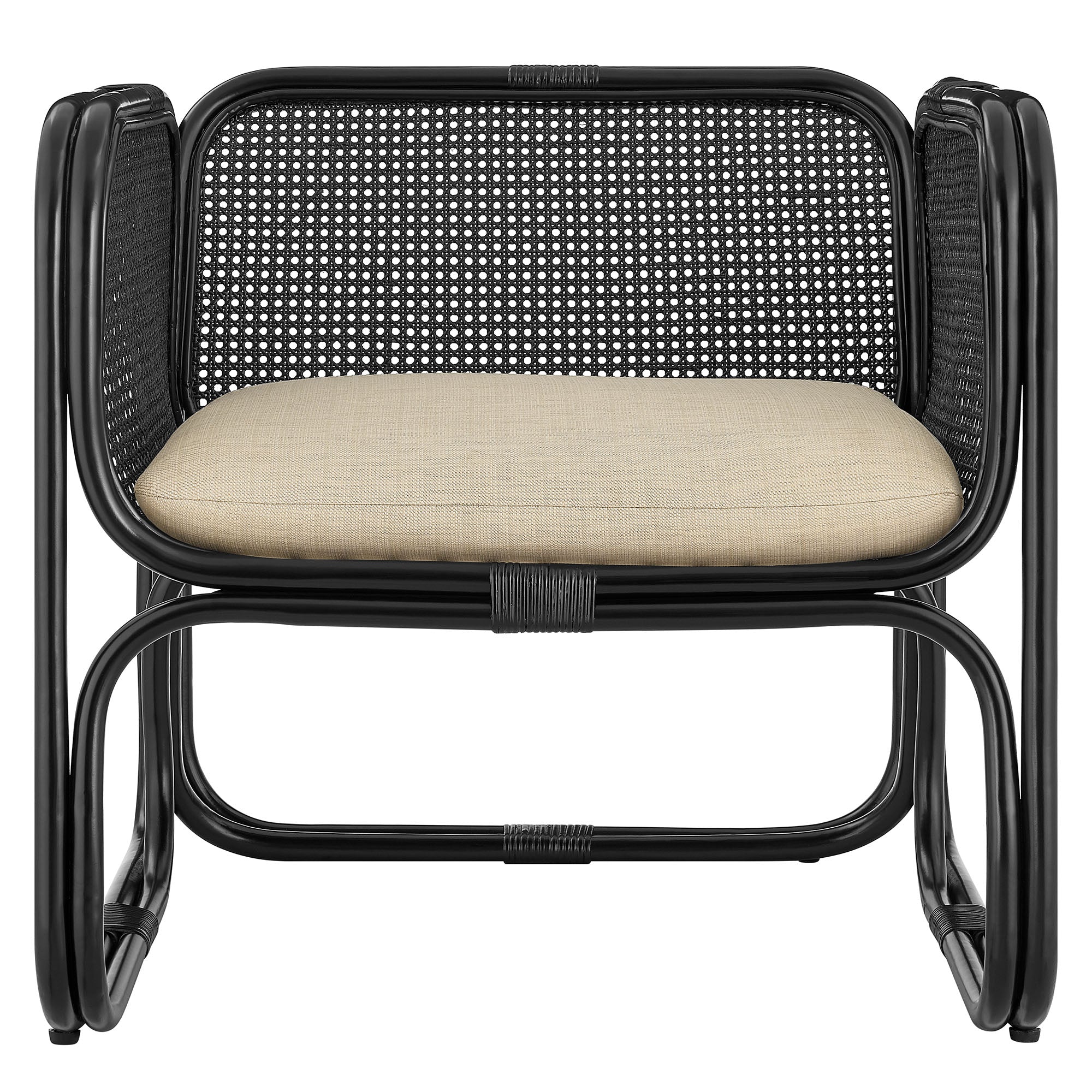 Ellis Natural Rattan Accent Armchair by Modway - Best Buy Furniture