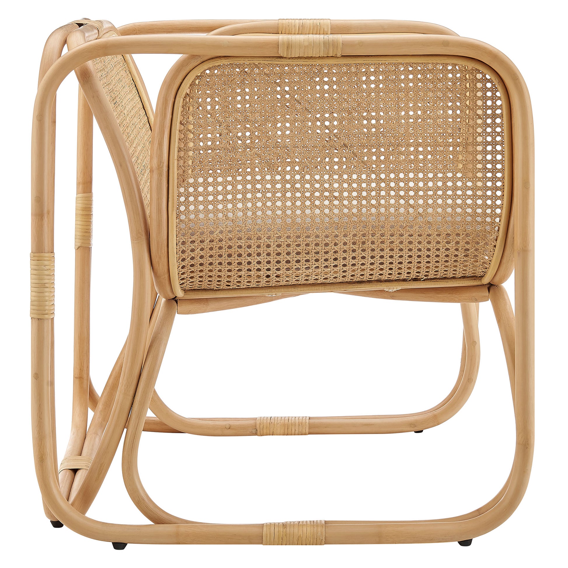 Ellis Natural Rattan Accent Armchair by Modway - Best Buy Furniture