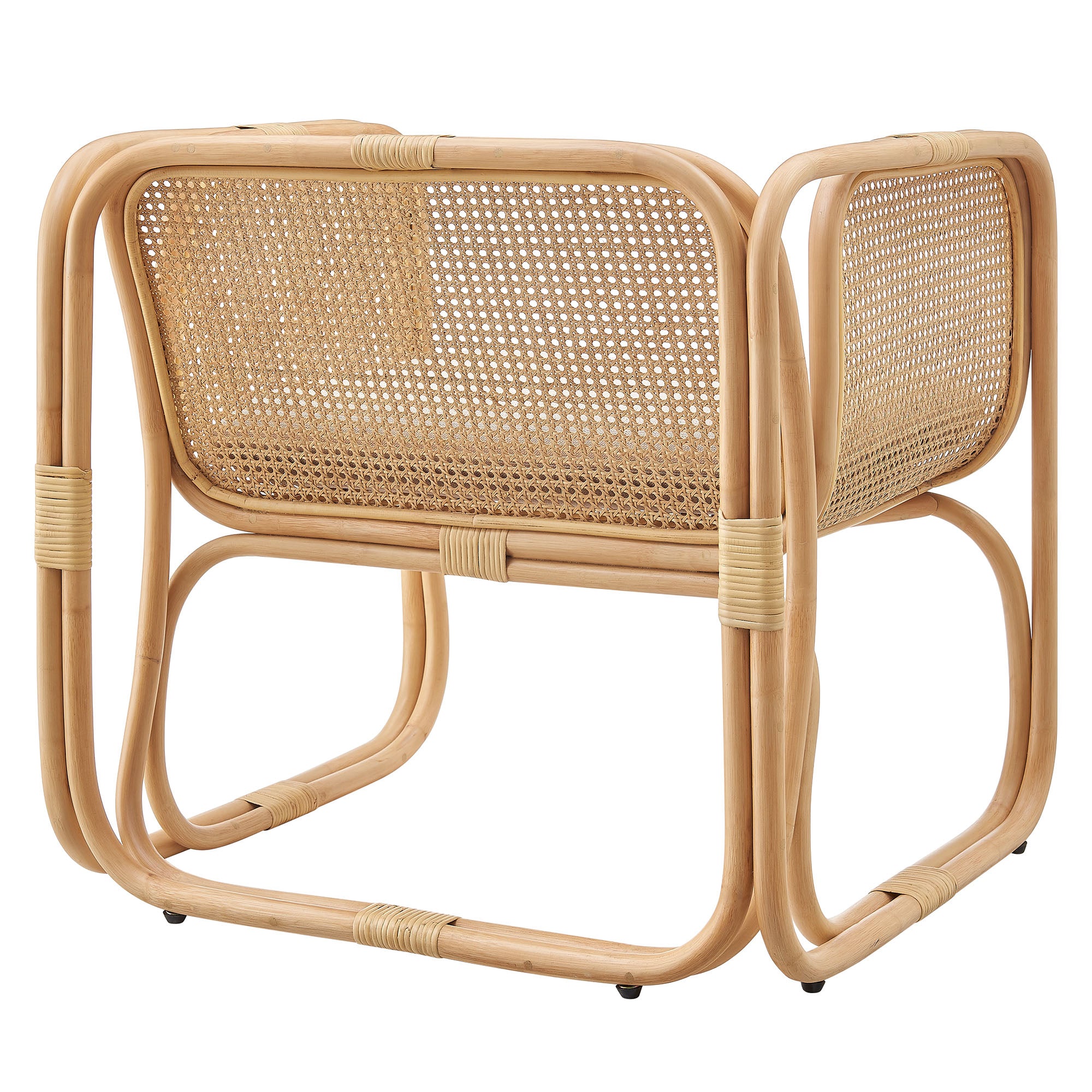 Ellis Natural Rattan Accent Armchair by Modway - Best Buy Furniture