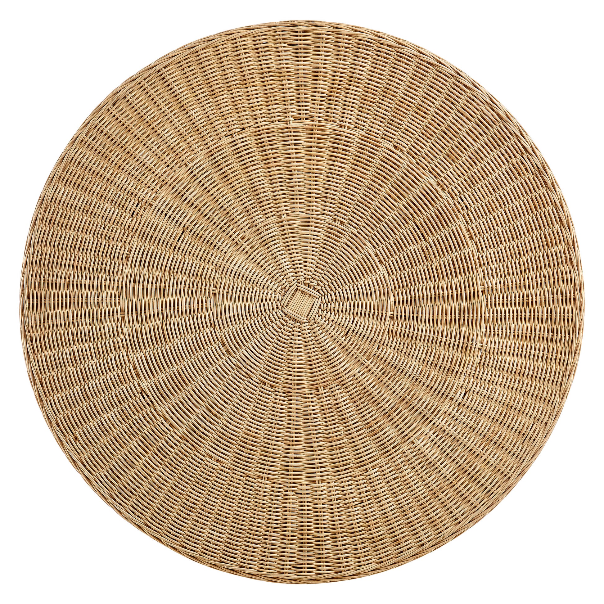Ainsley 32 Inch Round Natural Rattan Coffee Table by Modway - Best Buy Furniture