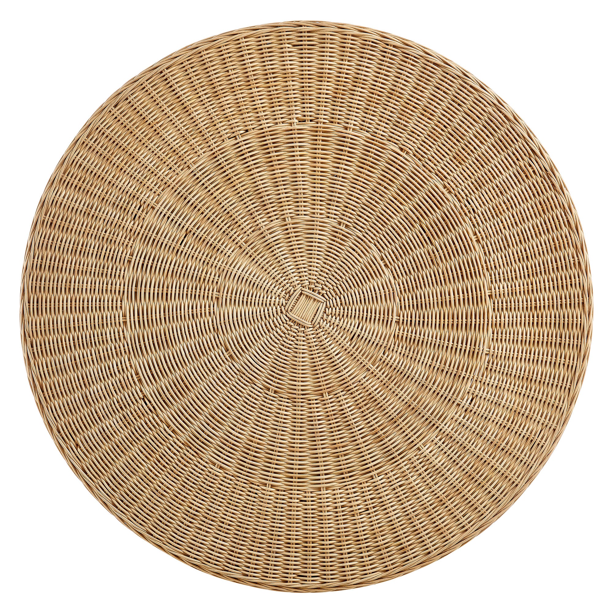 Ainsley 32 Inch Round Natural Rattan Coffee Table by Modway - Best Buy Furniture