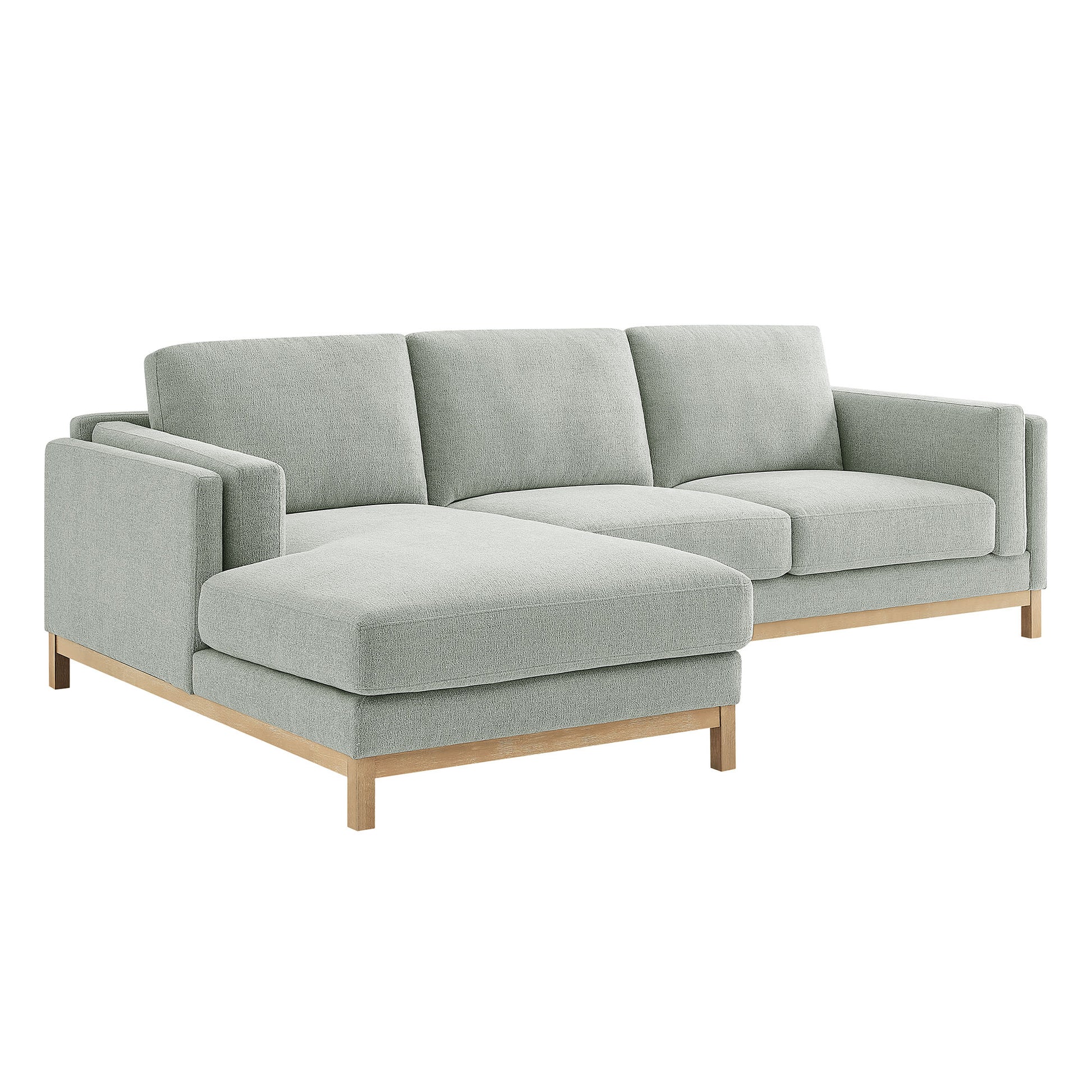 Roscoe Left-Facing Fabric Sectional Sofa with Chaise by Modway - Best Buy Furniture