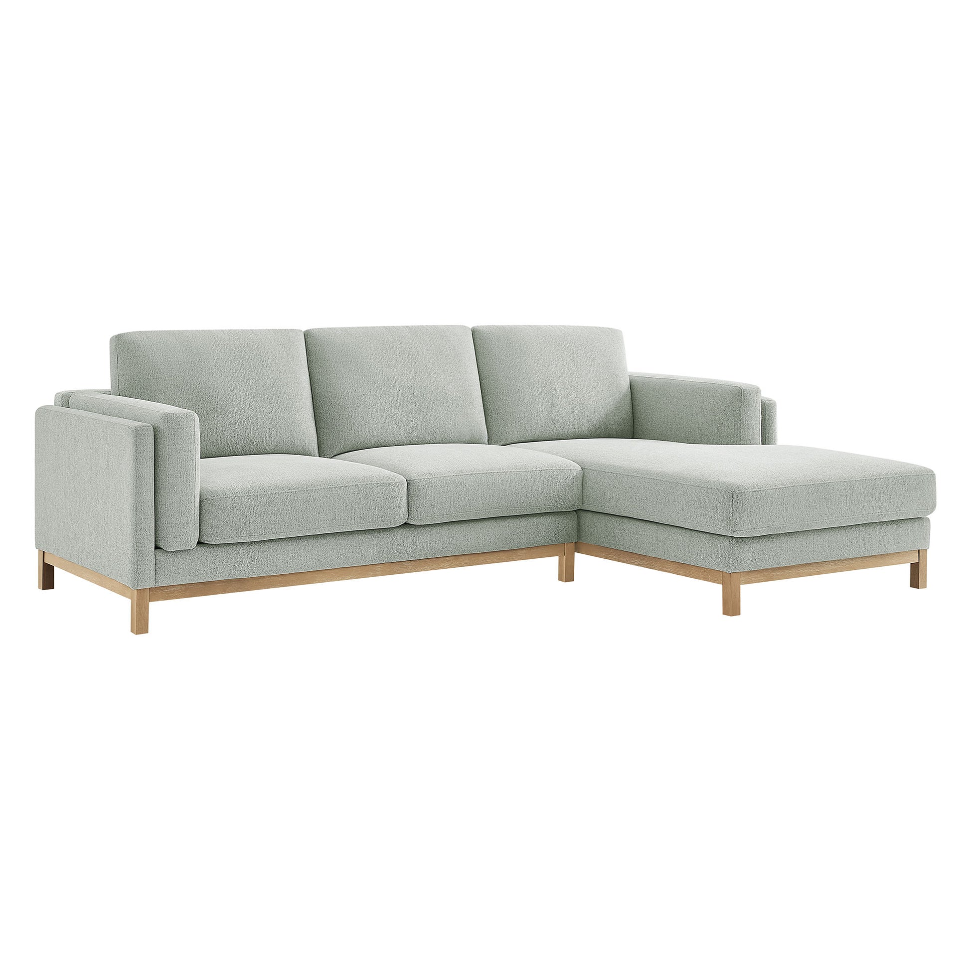 Roscoe Right-Facing Fabric Sectional Sofa with Chaise by Modway - Best Buy Furniture