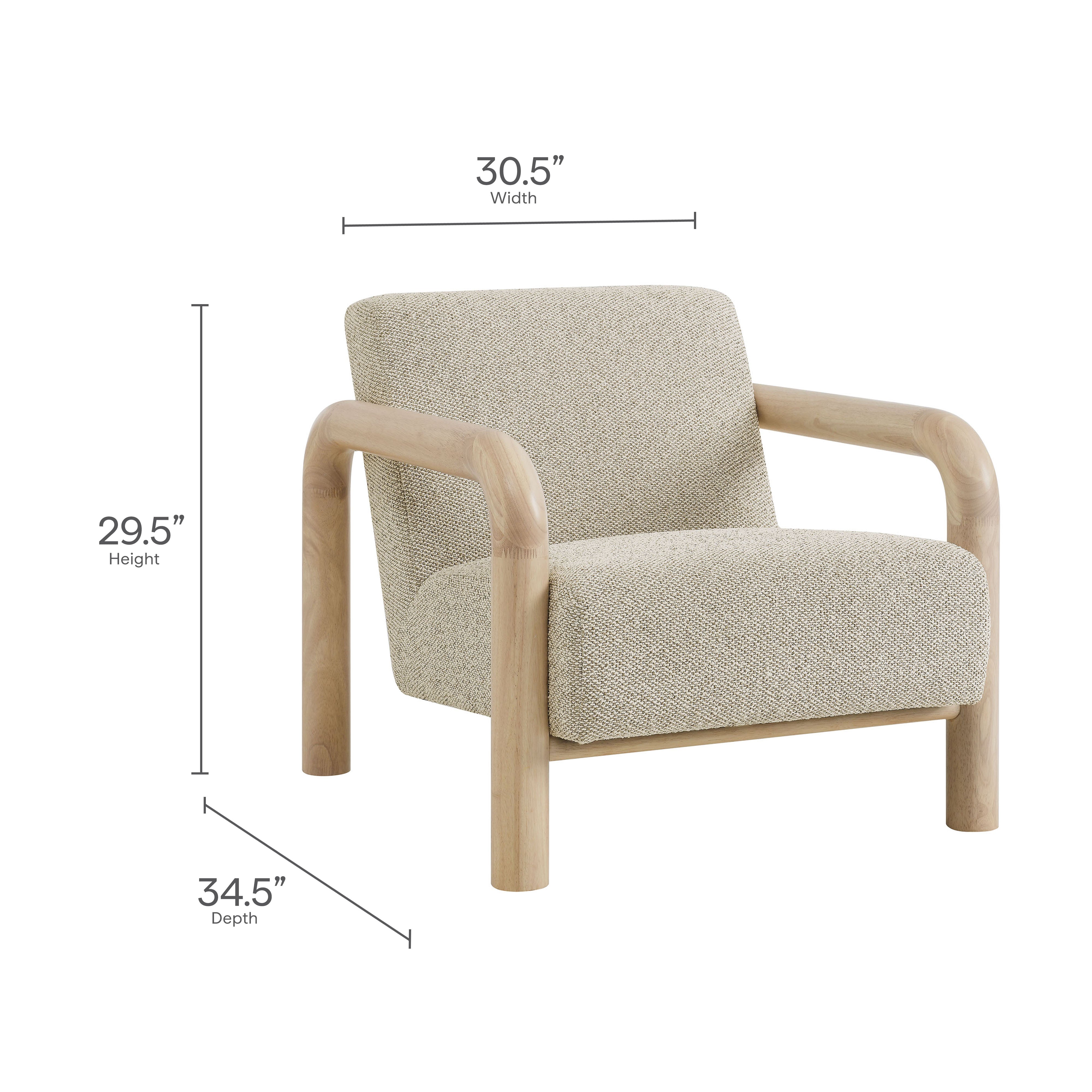 Sereno Boucle Accent Chair by Modway - Best Buy Furniture