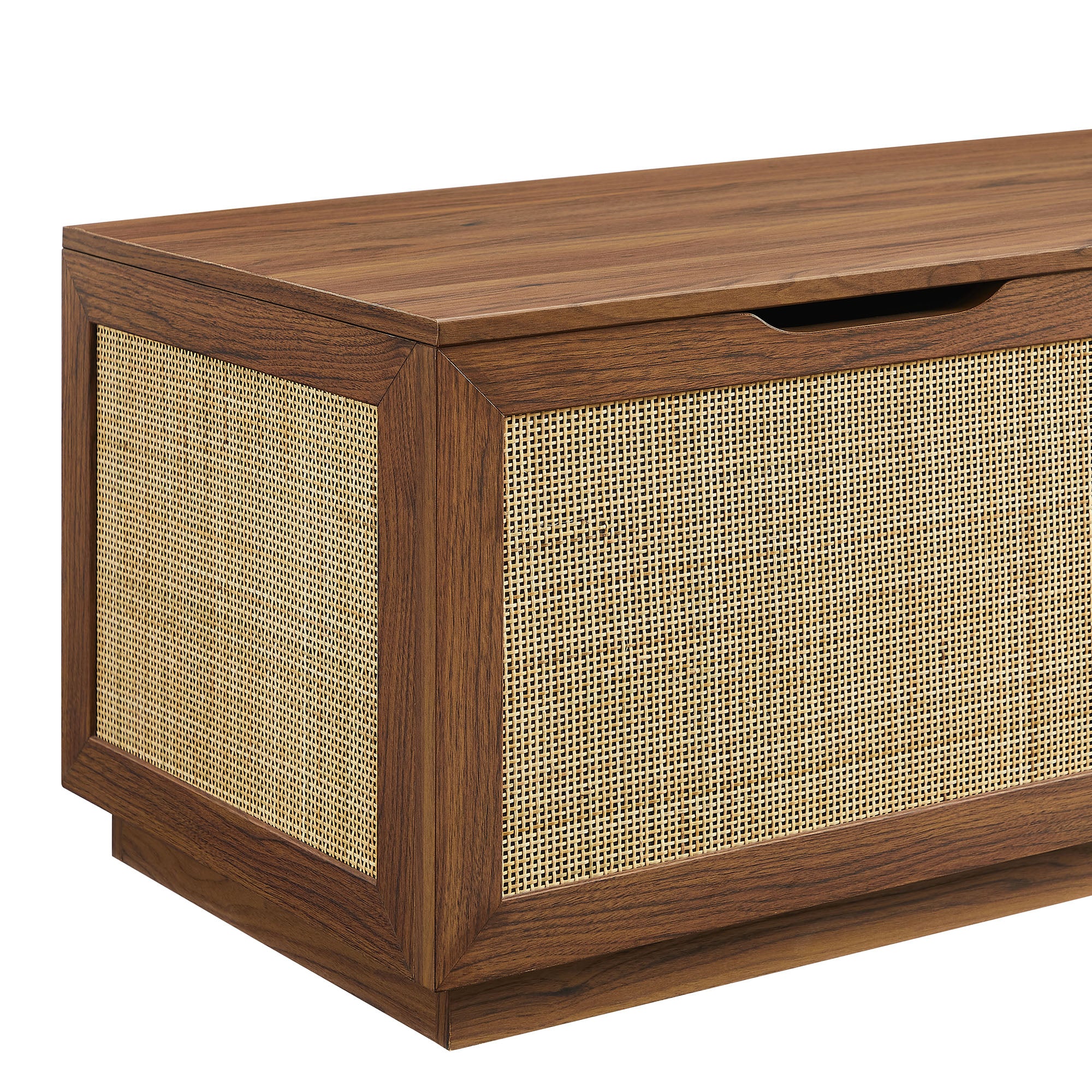 Soma 47" Rattan Storage Bench by Modway - Best Buy Furniture