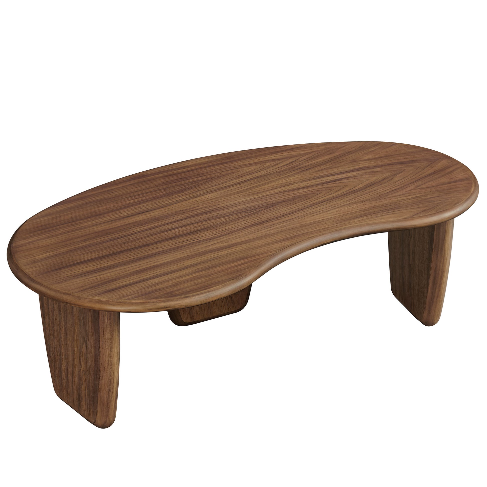 Vetra Kidney-Shaped Free Coffee Table by Modway - Best Buy Furniture