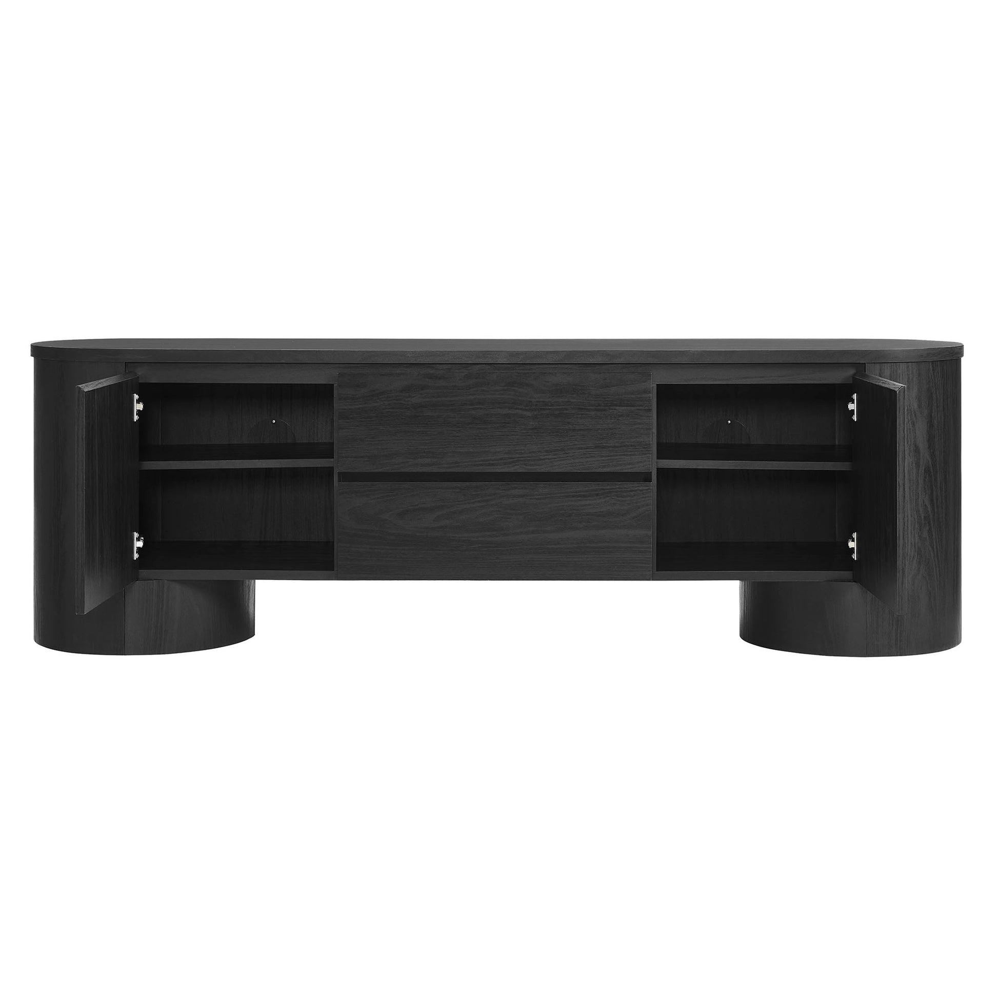 Duval 71 Inch Oval TV Cabinet by Modway - Best Buy Furniture