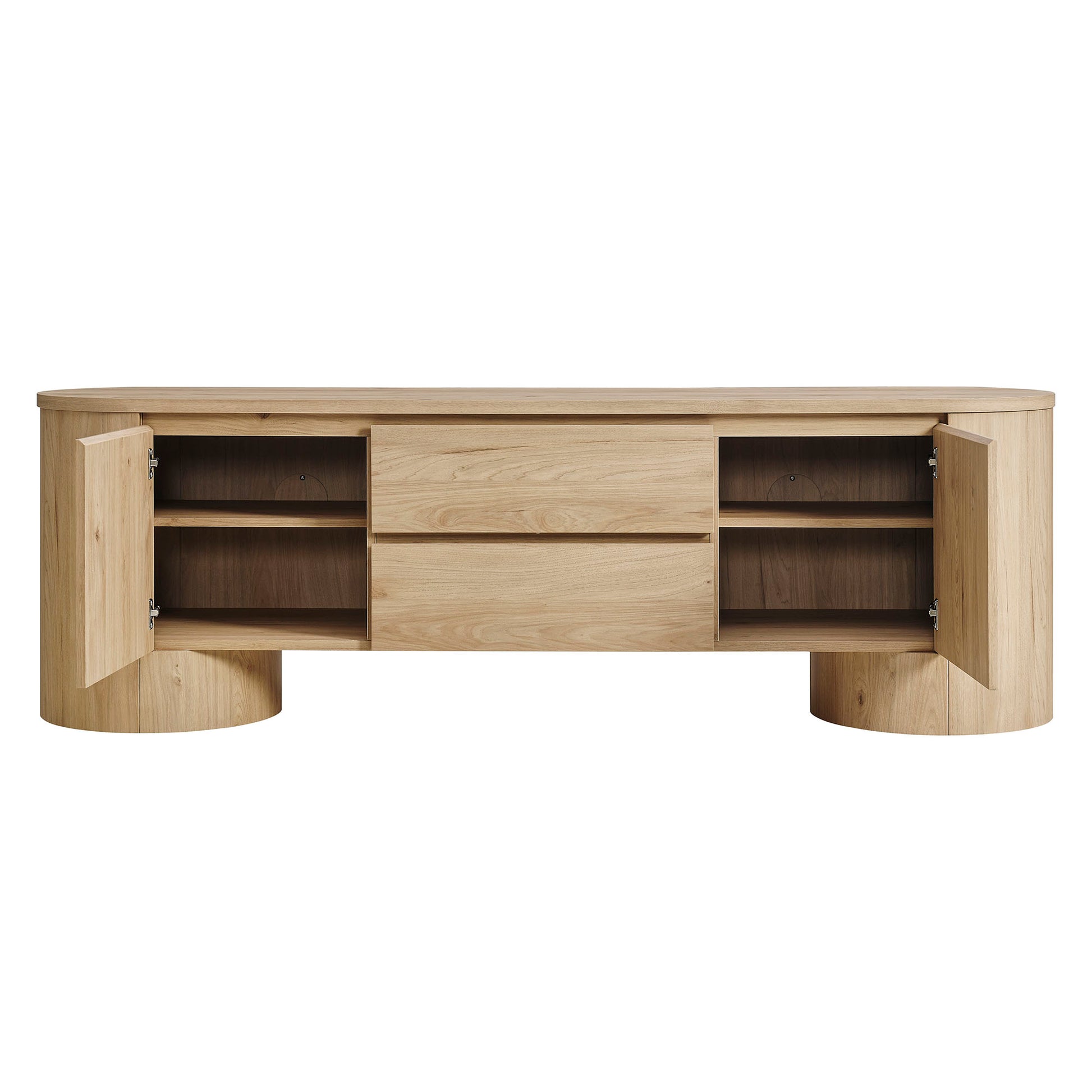 Duval 71 Inch Oval TV Cabinet by Modway - Best Buy Furniture