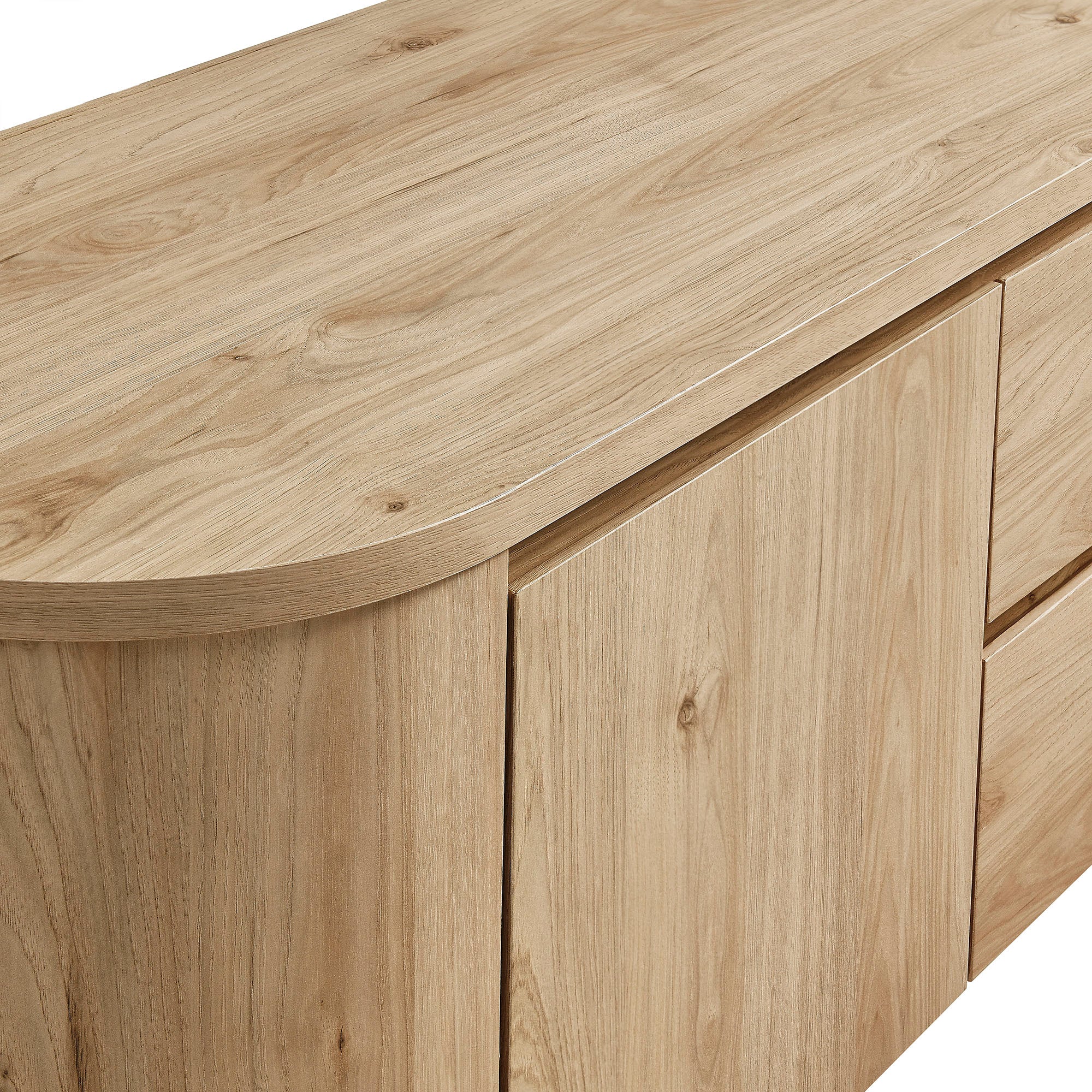 Duval 71 Inch Oval TV Cabinet by Modway - Best Buy Furniture