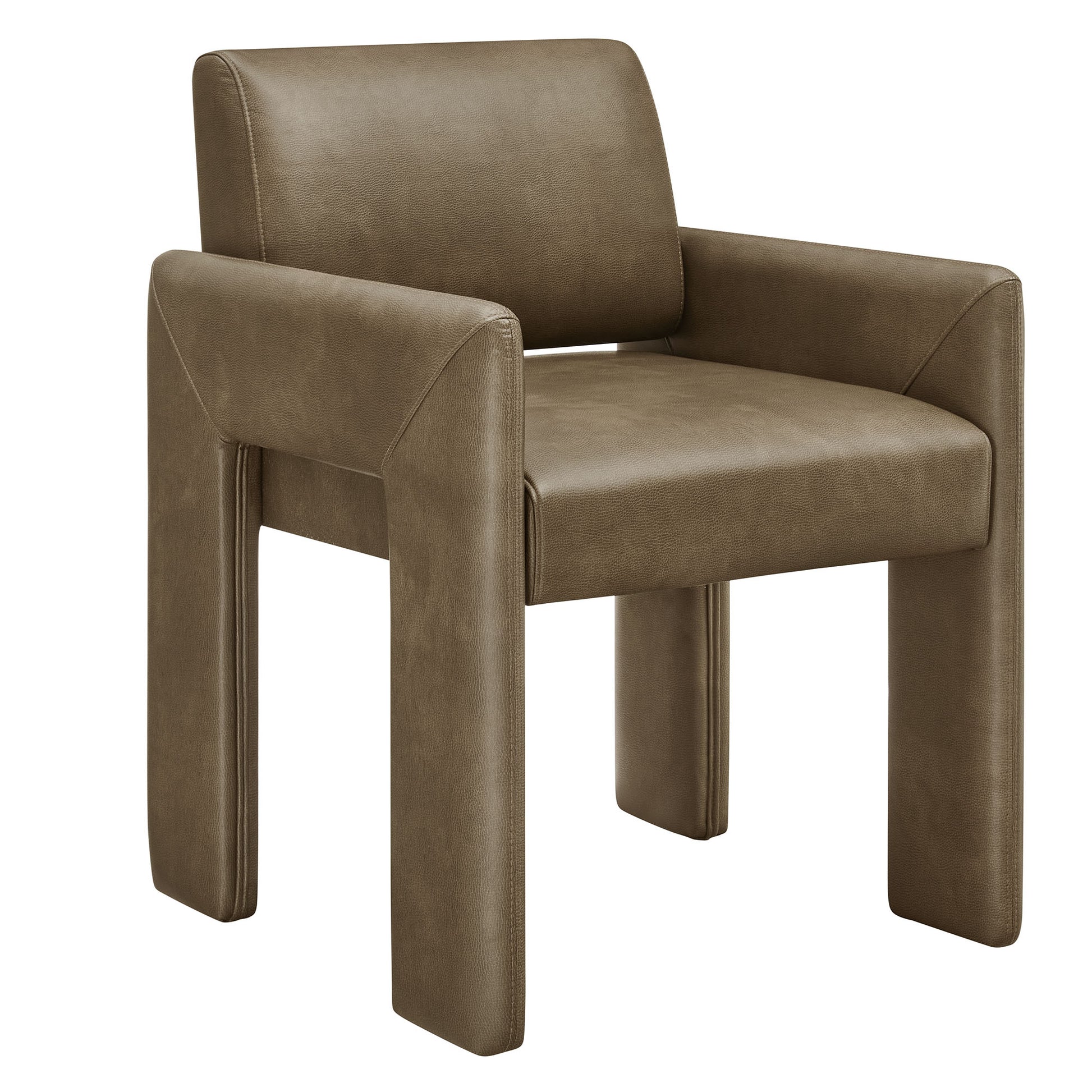 Daven Vegan Leather Dining Armchair by Modway - Best Buy Furniture