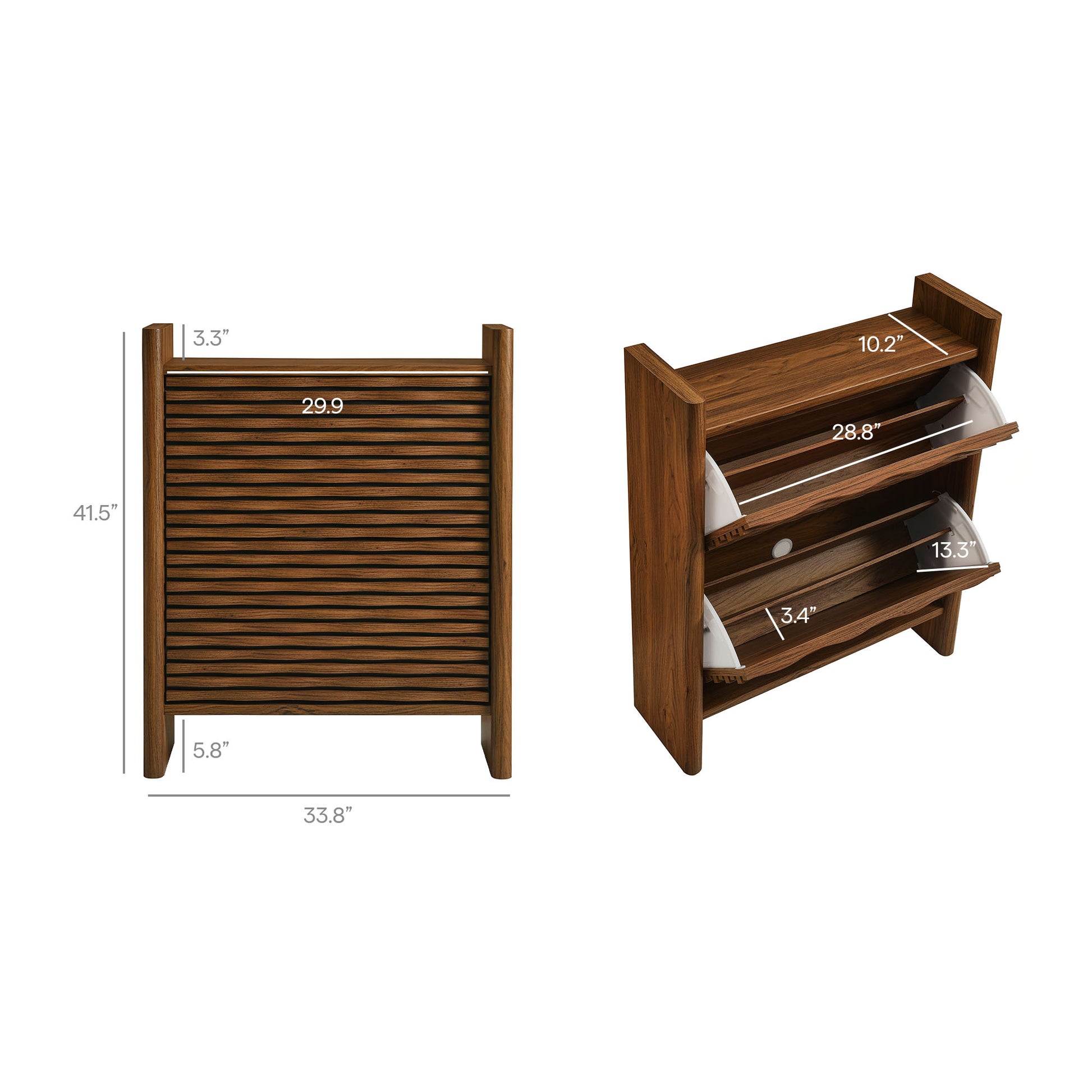 Emric Wave Shoe Cabinet by Modway - Best Buy Furniture