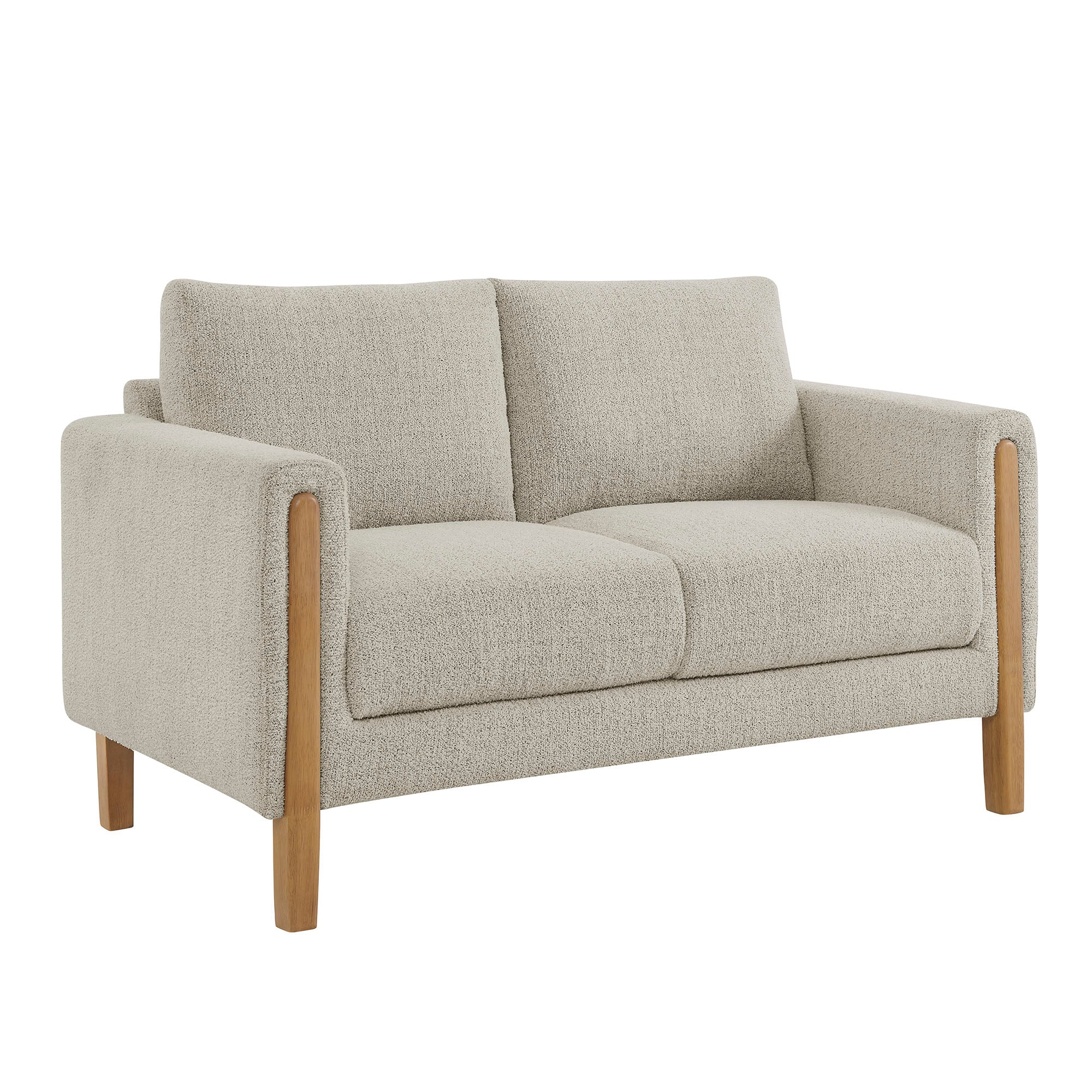Hawken Boucle Fabric Loveseat by Modway