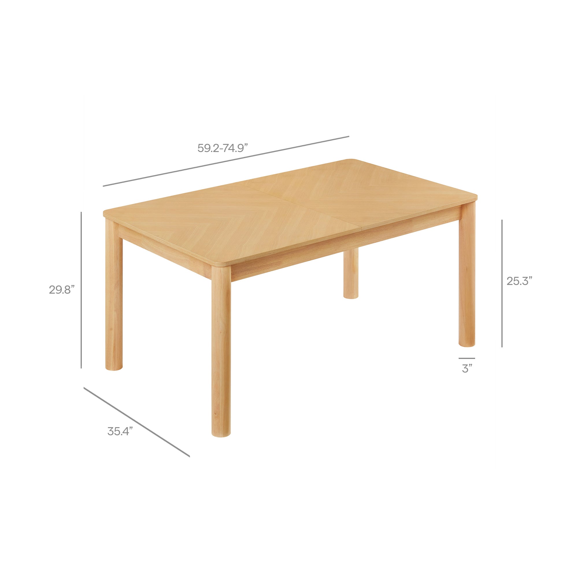 Alba Extendable Dining Table by Modway - Best Buy Furniture