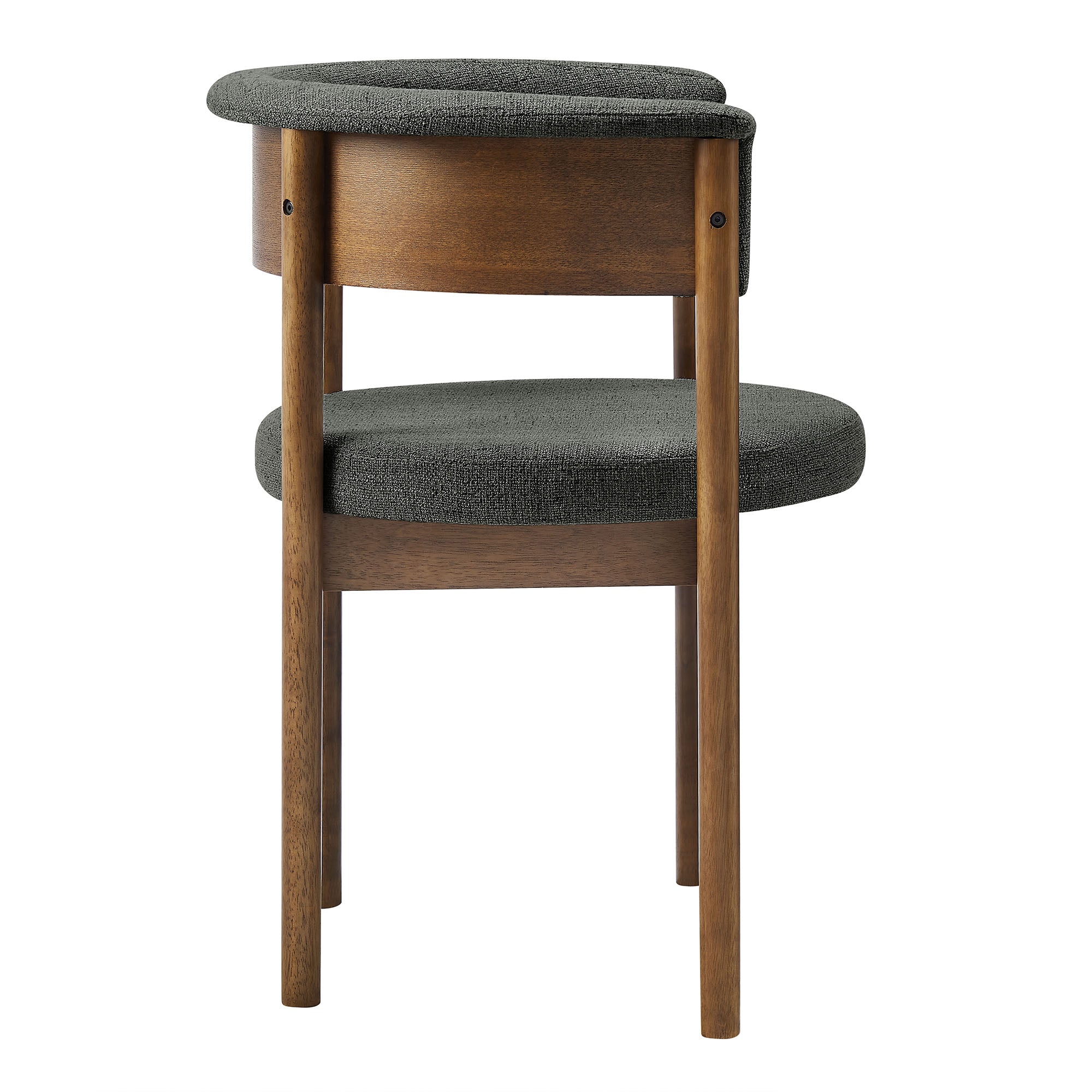 Clea Curved Upholstered Dining Chairs Set Of 2 by Modway - Best Buy Furniture