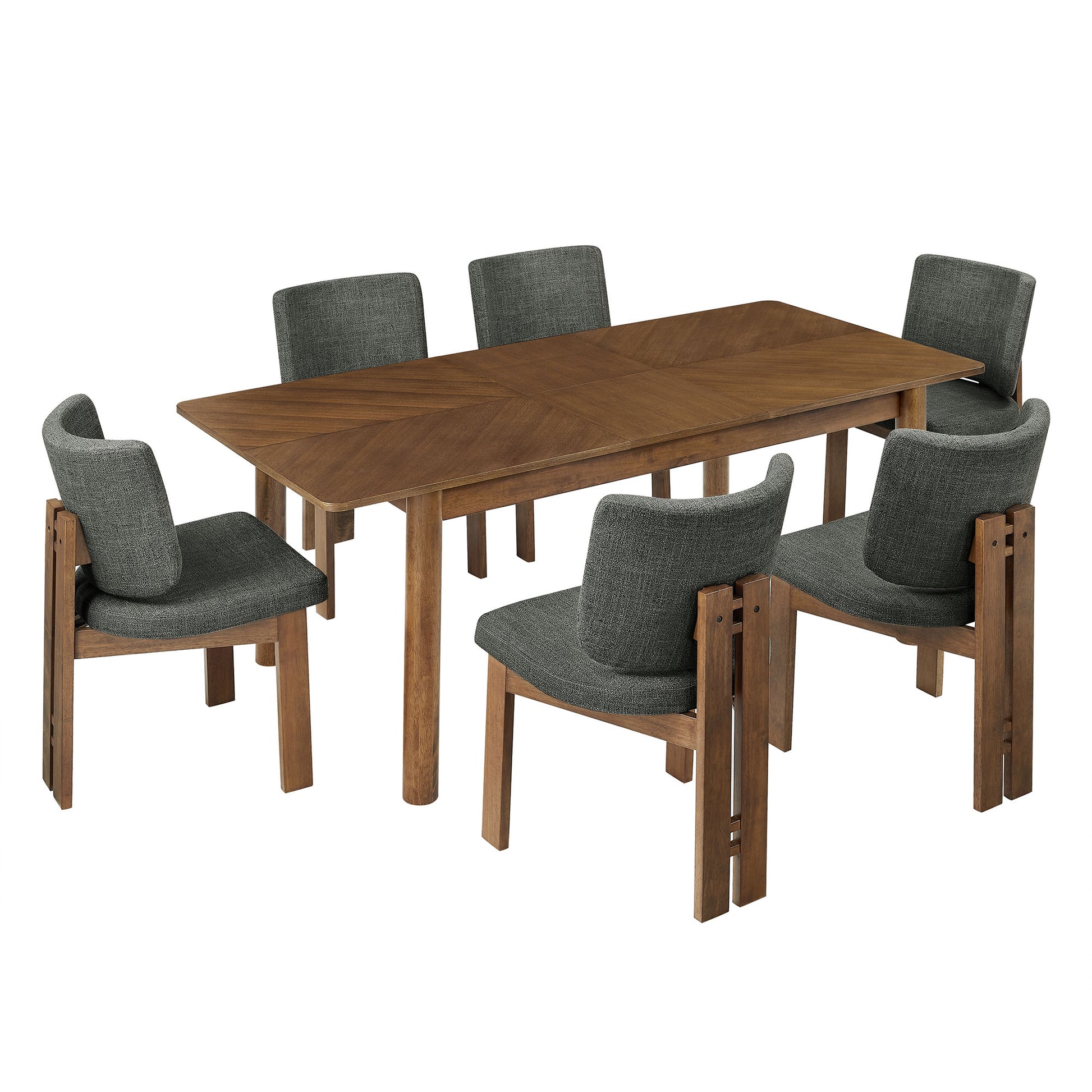 Alba 7-Piece Dining Set by Modway - Best Buy Furniture