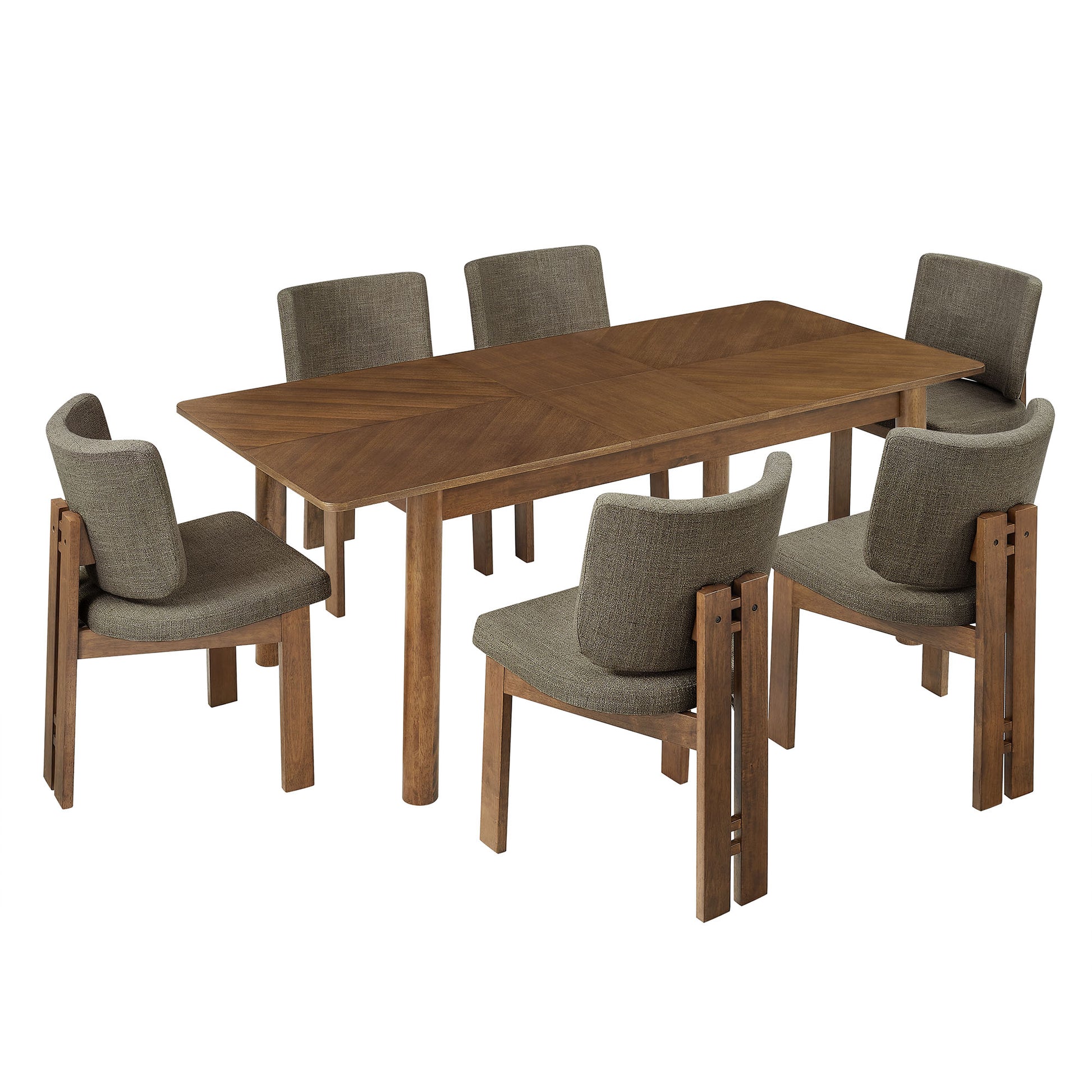 Alba 7-Piece Dining Set by Modway - Best Buy Furniture