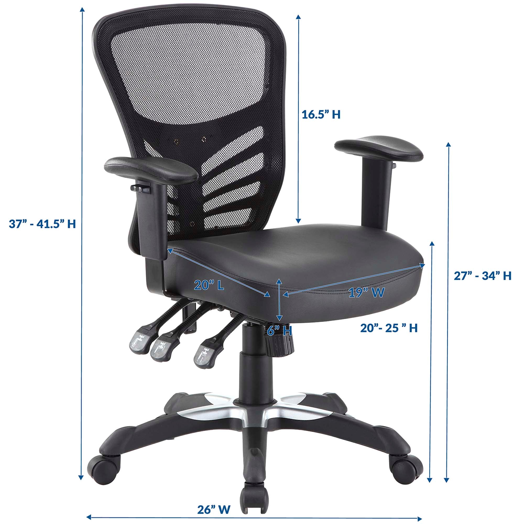 Articulate Vinyl Office Chair by Modway - Best Buy Furniture
