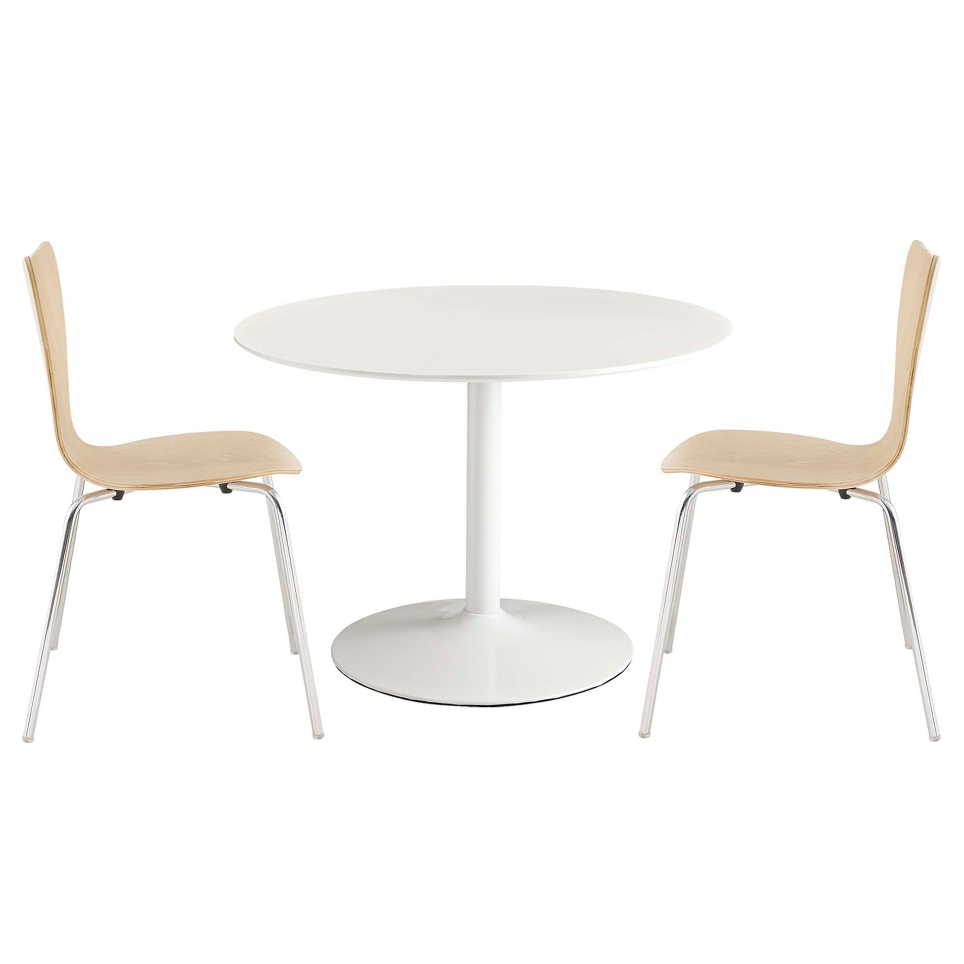 Revolve 3 Piece Dining Set by Modway - Best Buy Furniture
