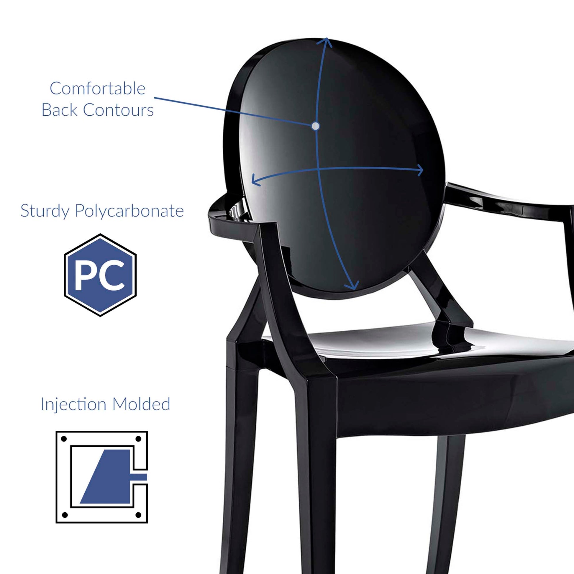 Casper Dining Armchairs Set of 2 by Modway - Best Buy Furniture