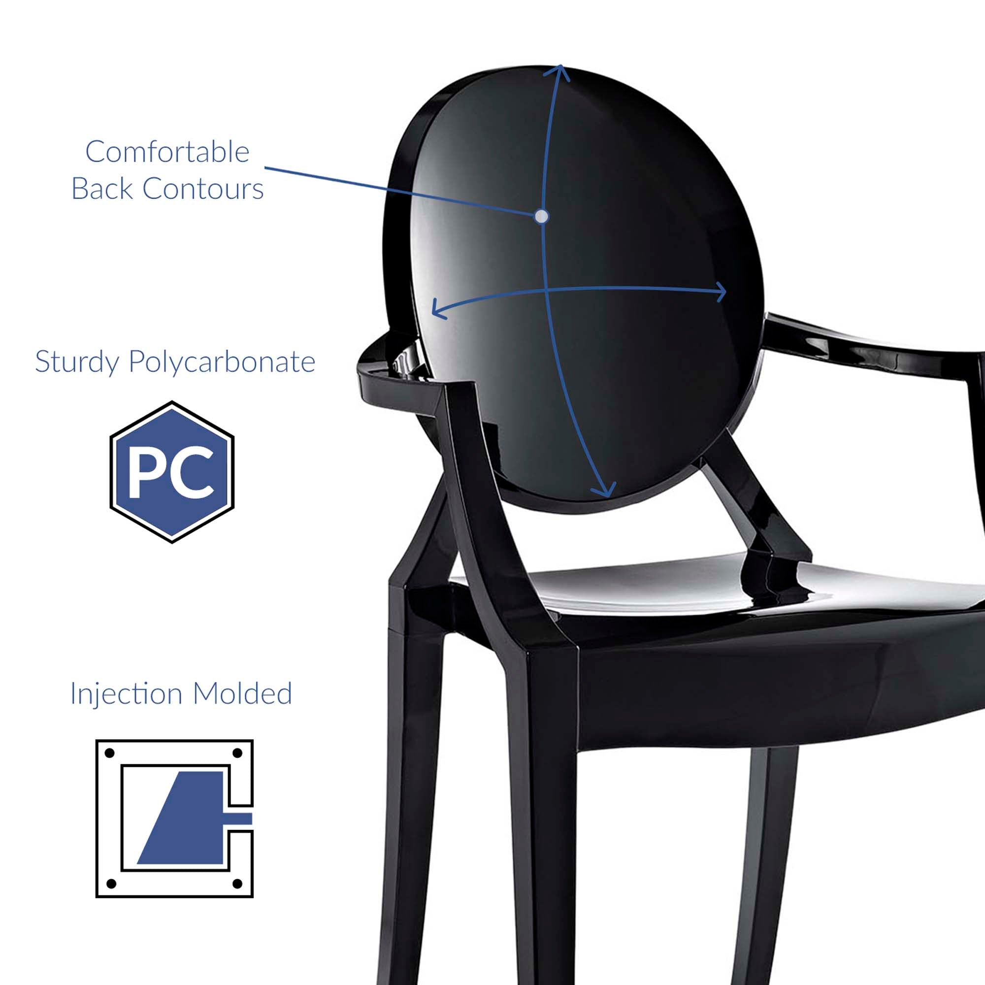 Casper Dining Armchairs Set of 2 by Modway - Best Buy Furniture