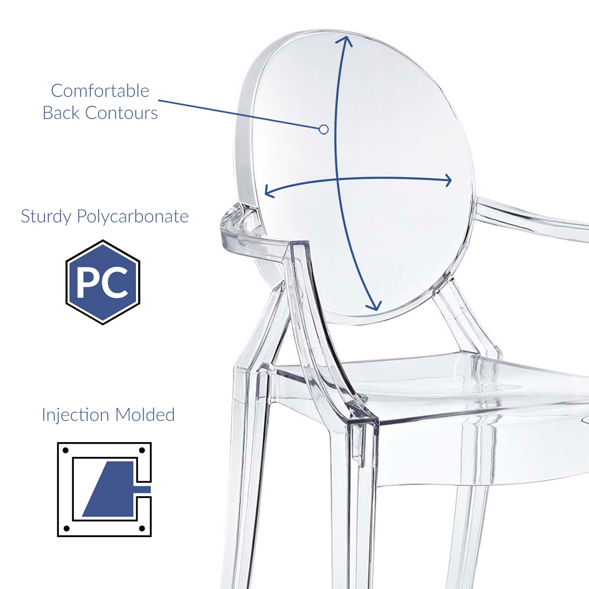 Casper Dining Armchairs Set of 2 by Modway - Best Buy Furniture