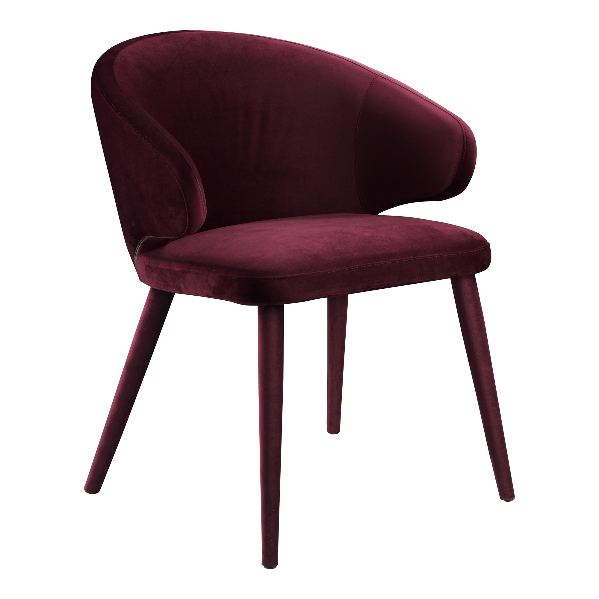 Stewart Dining Chair Purple - Moes Home