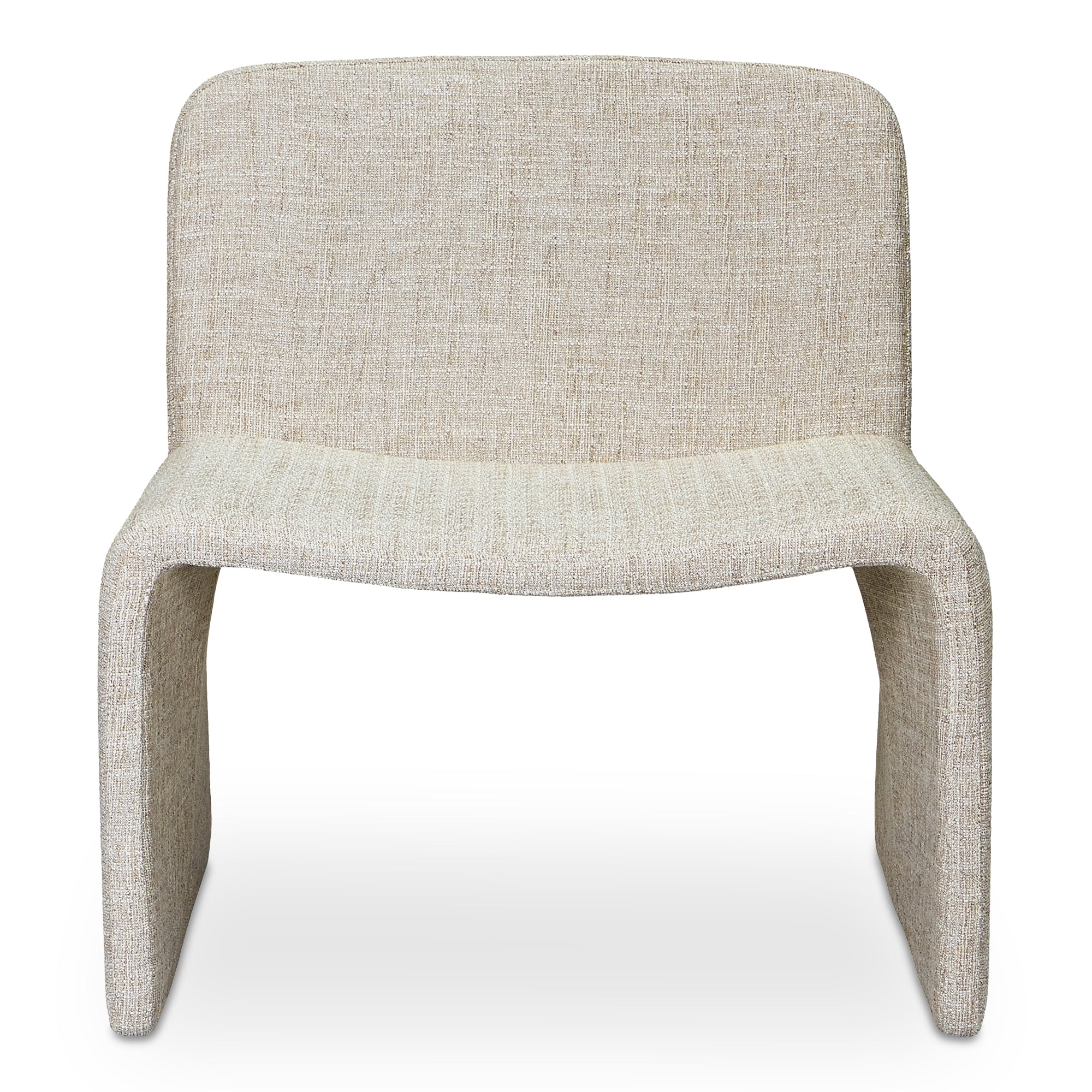 Ella Accent Chair Heather Beige - Moes Home