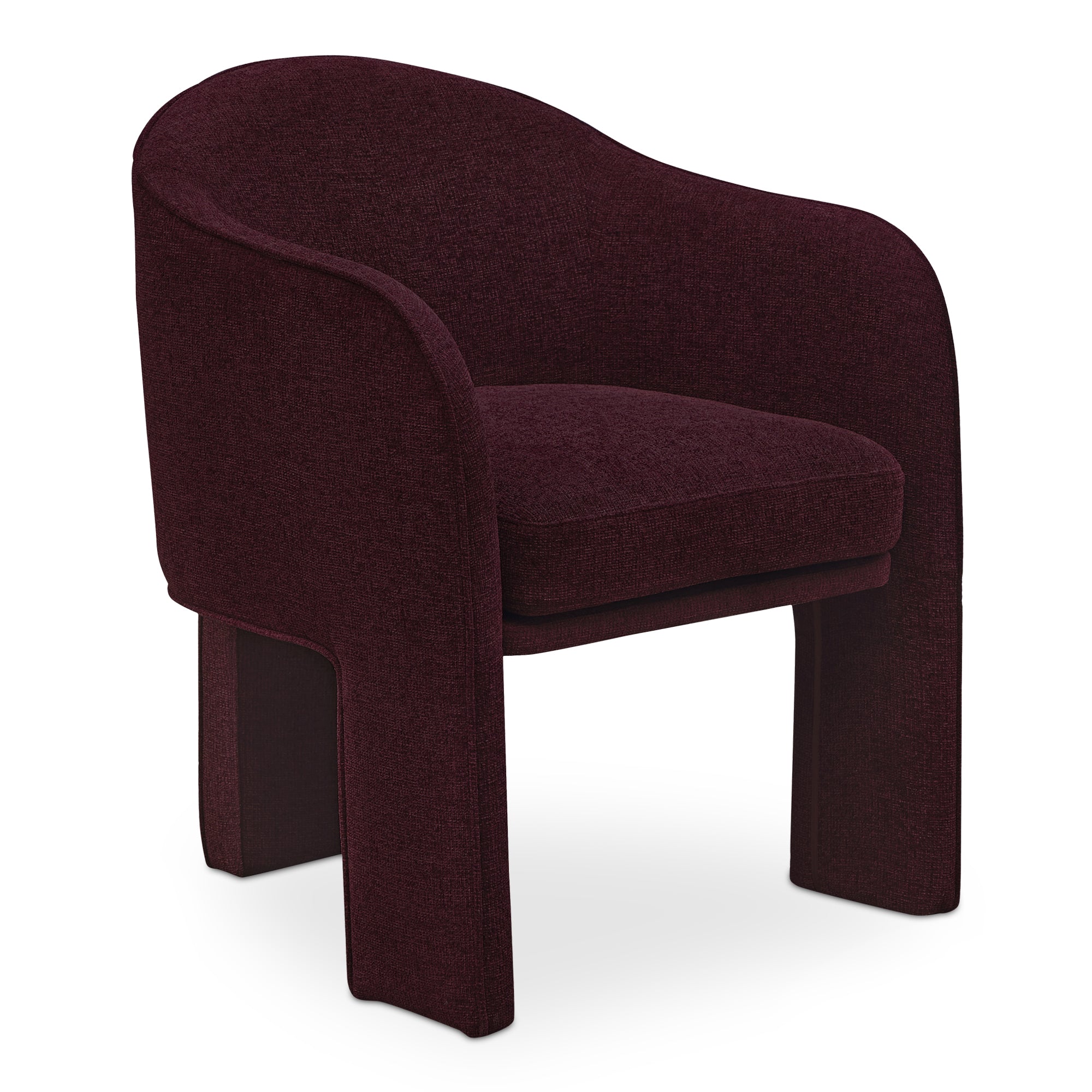 Clara Dining Chair Plum - Moes Home