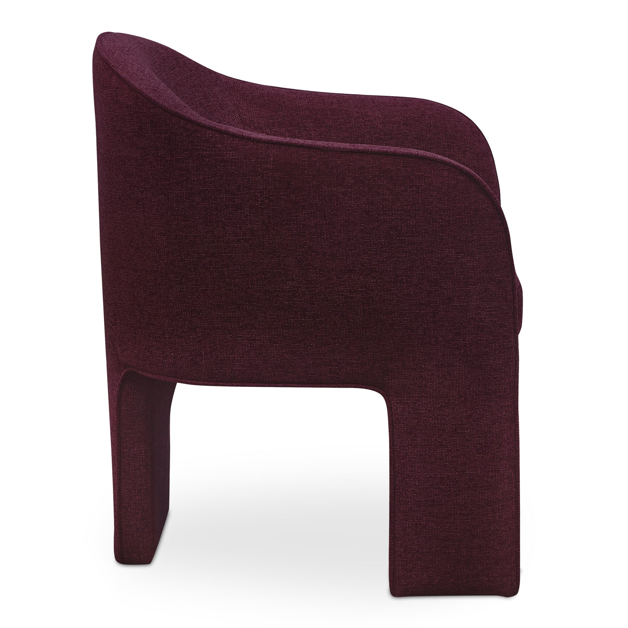 Clara Dining Chair Plum - Moes Home