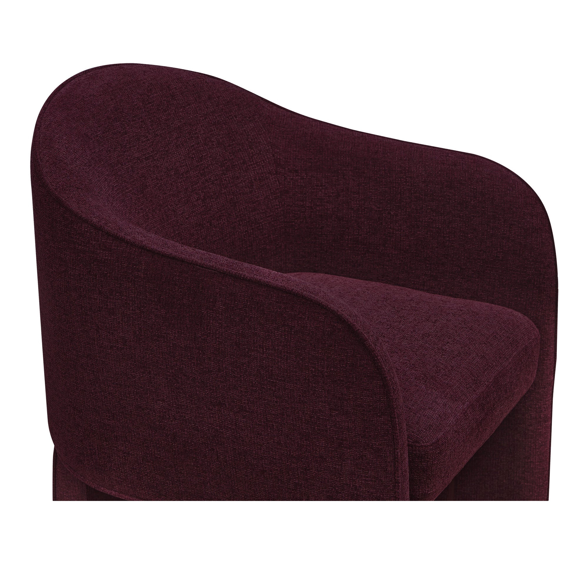 Clara Dining Chair Plum - Moes Home