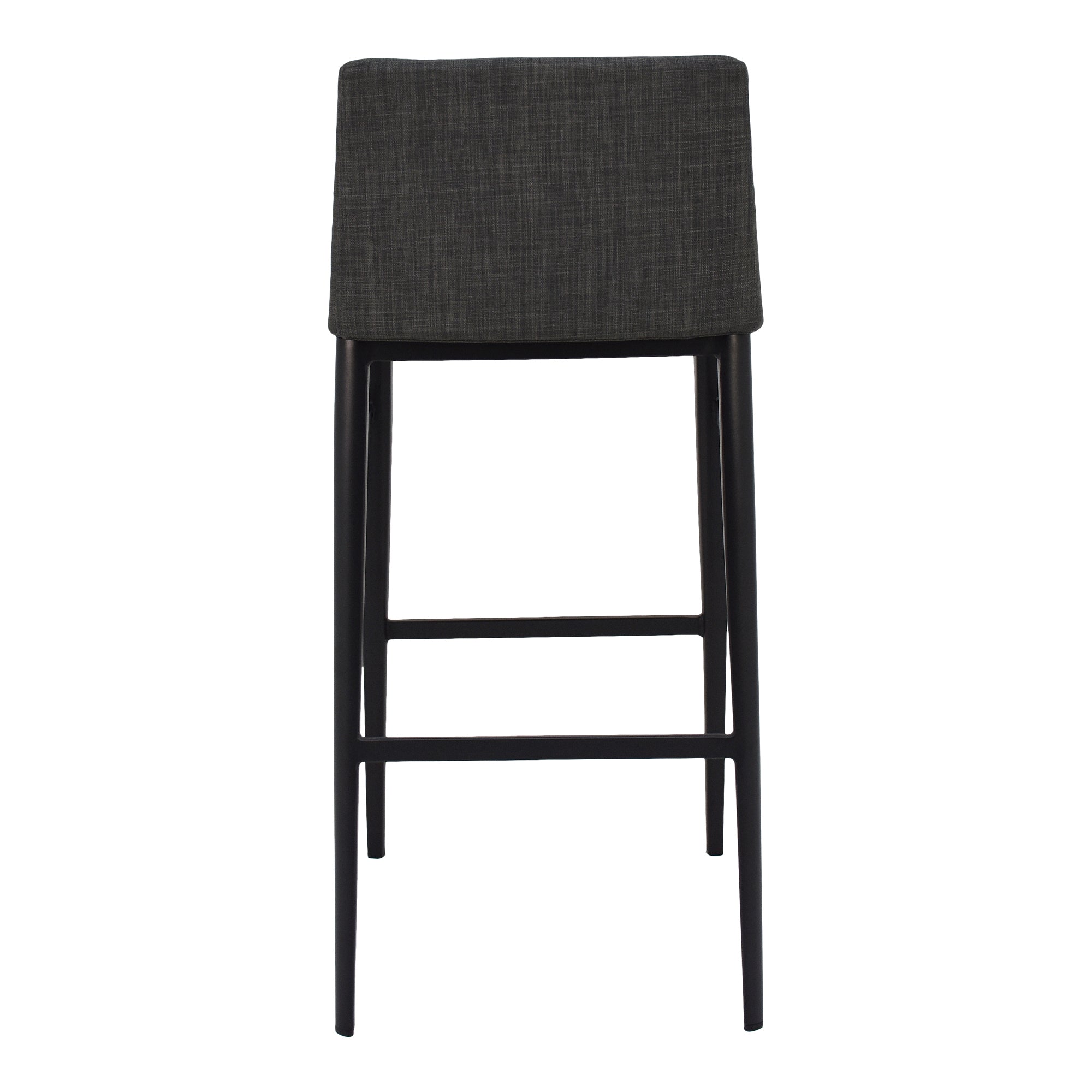 Baron Bar Stool Charcoal Grey - Moes Home