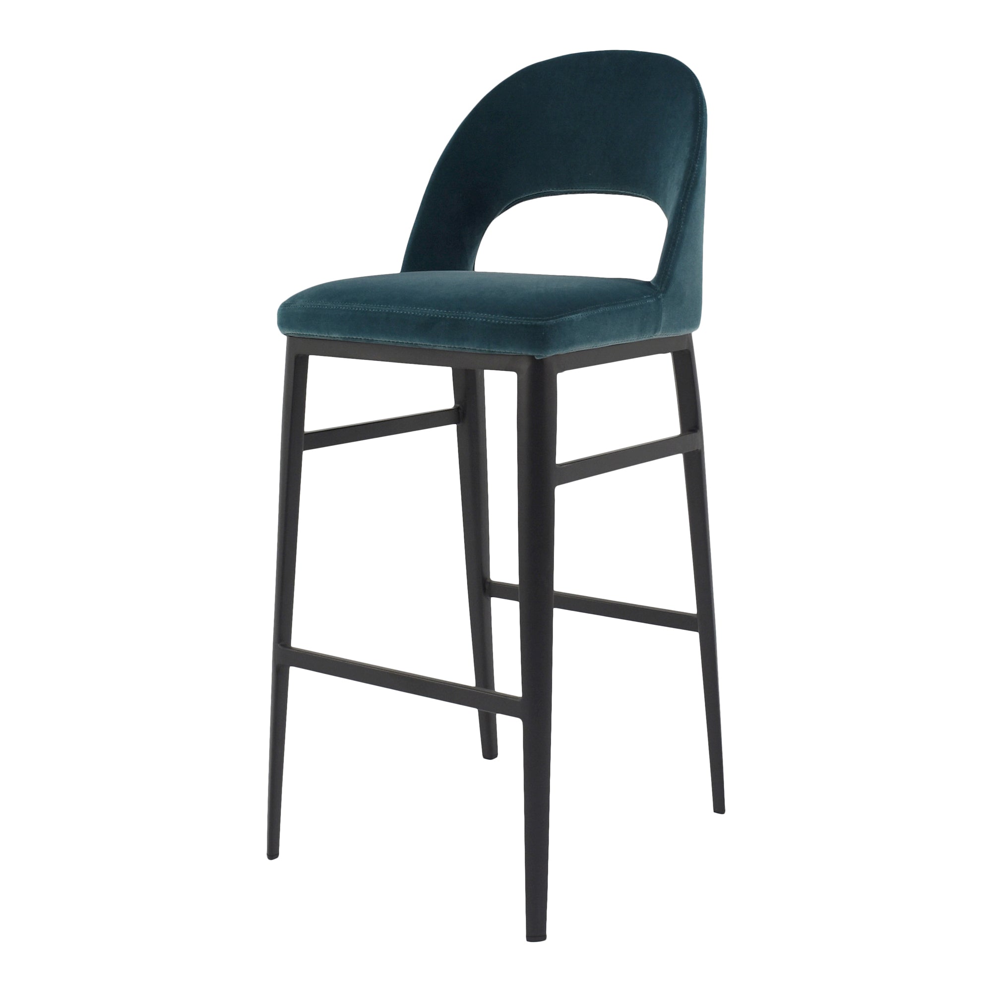 Roger Bar Stool Teal - Moes Home
