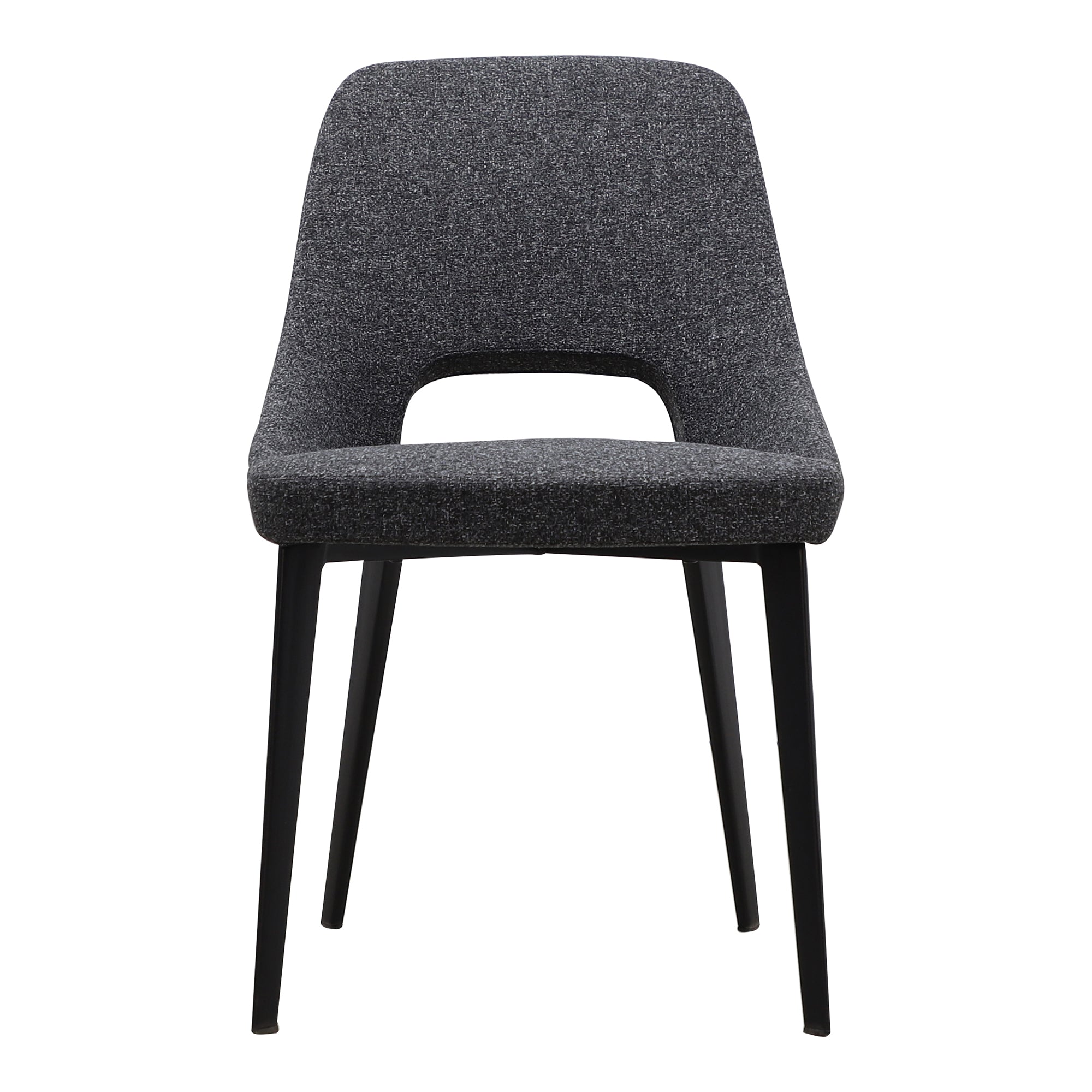 Tizz Dining Chair Dark Grey - Moes Home