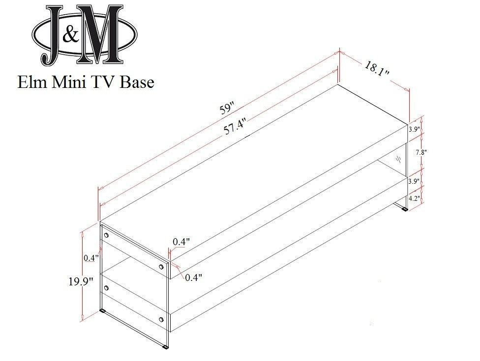 Elm Mini TV Base J&M