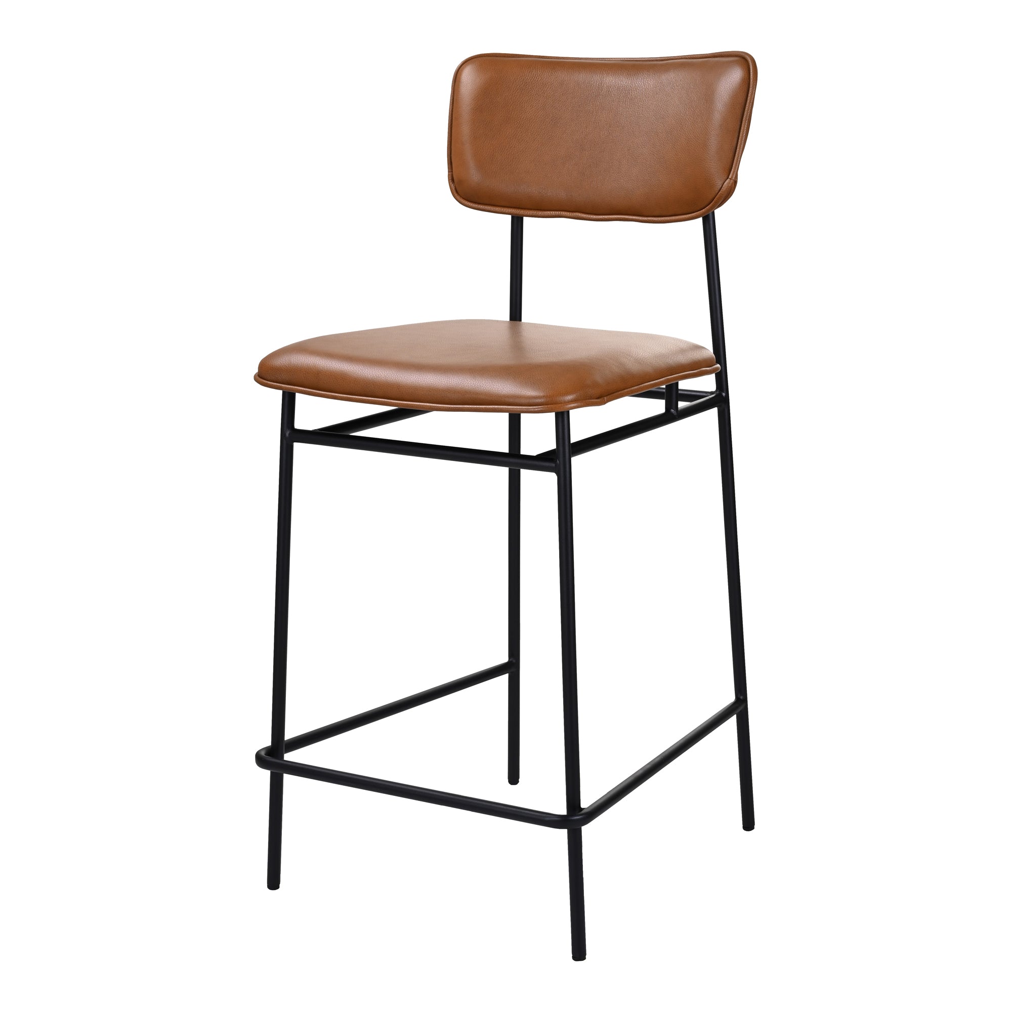 Sailor Counter Stool Brown - Moes Home