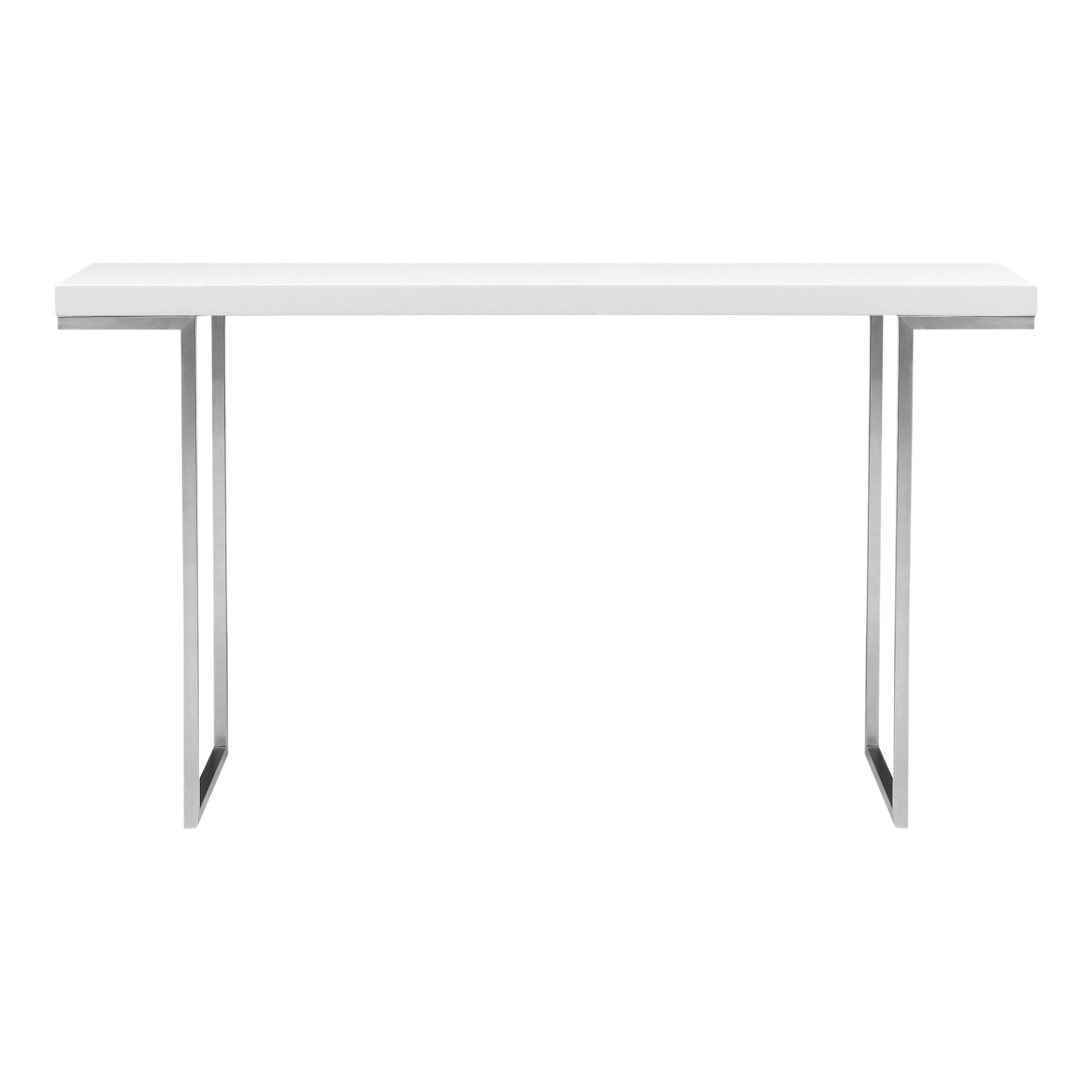 Repetir Console Table White Lacquer - Moes Home