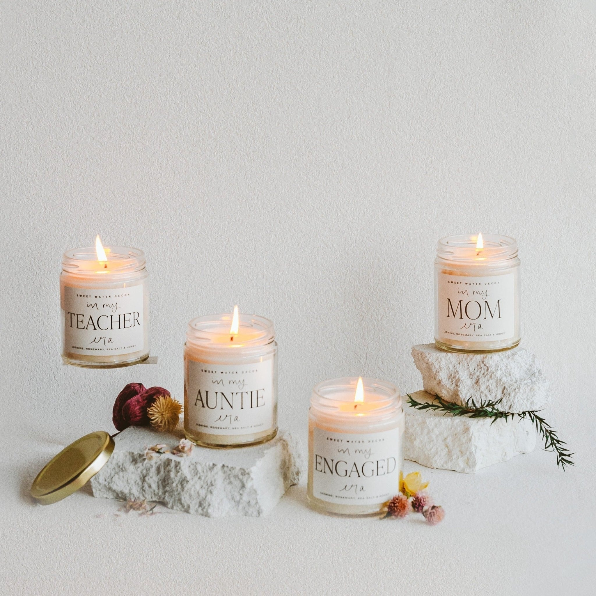 In My Mom Era Soy Candle - 9 oz Wildflowers and Salt