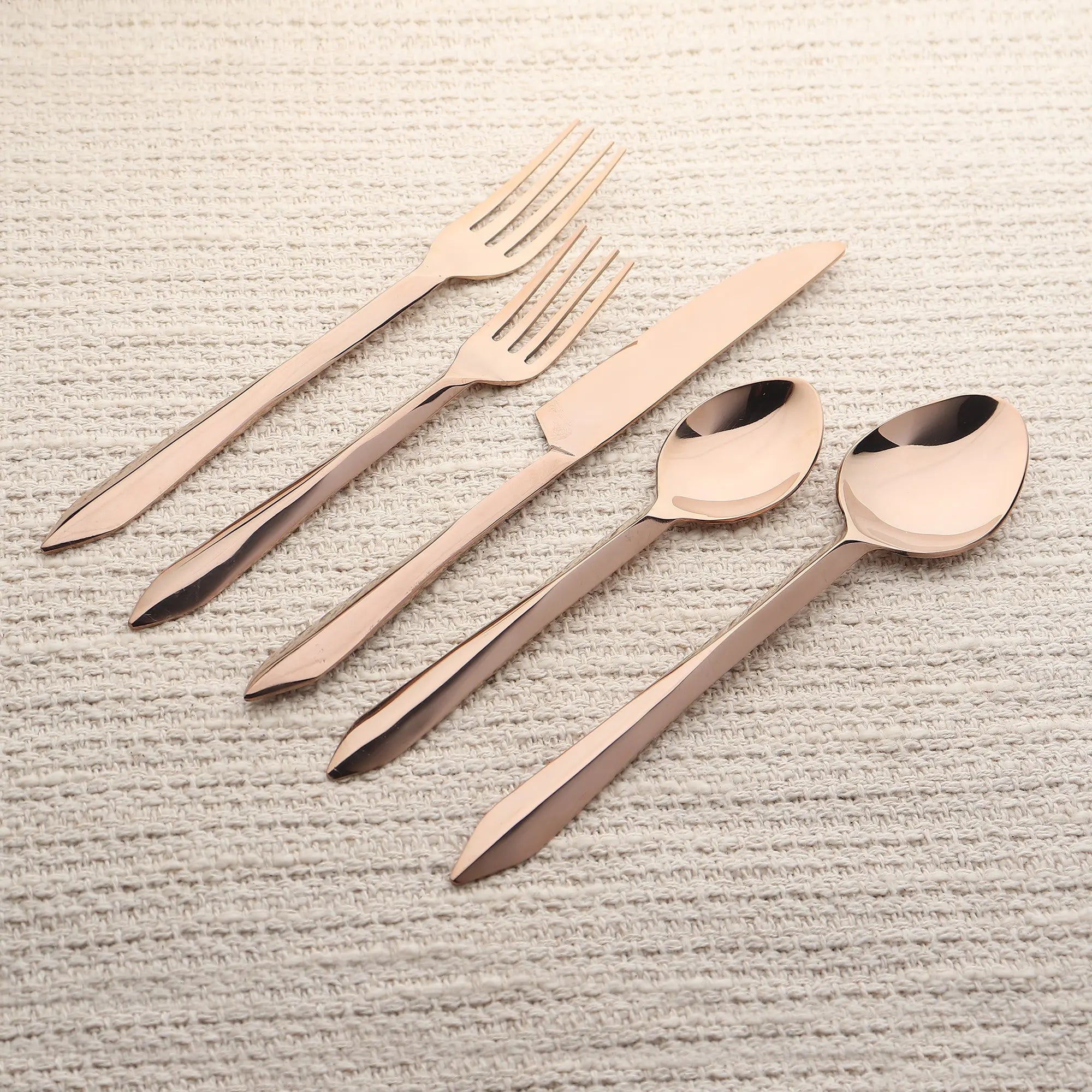 Estique PVD 5 Pcs. Flatware Set