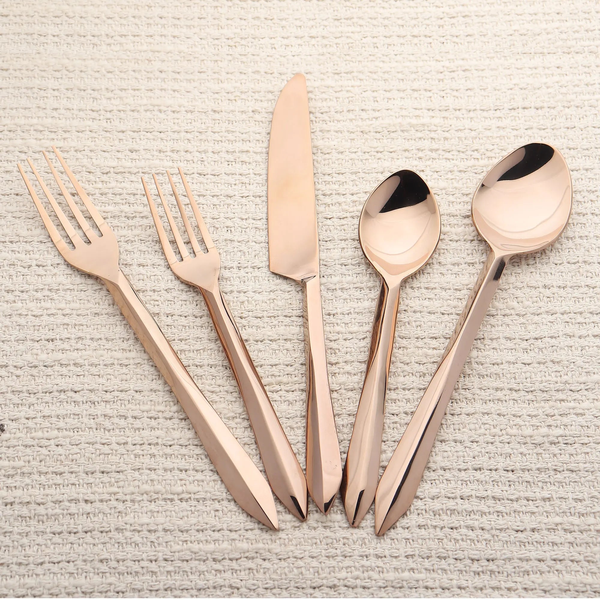 Estique PVD 5 Pcs. Flatware Set