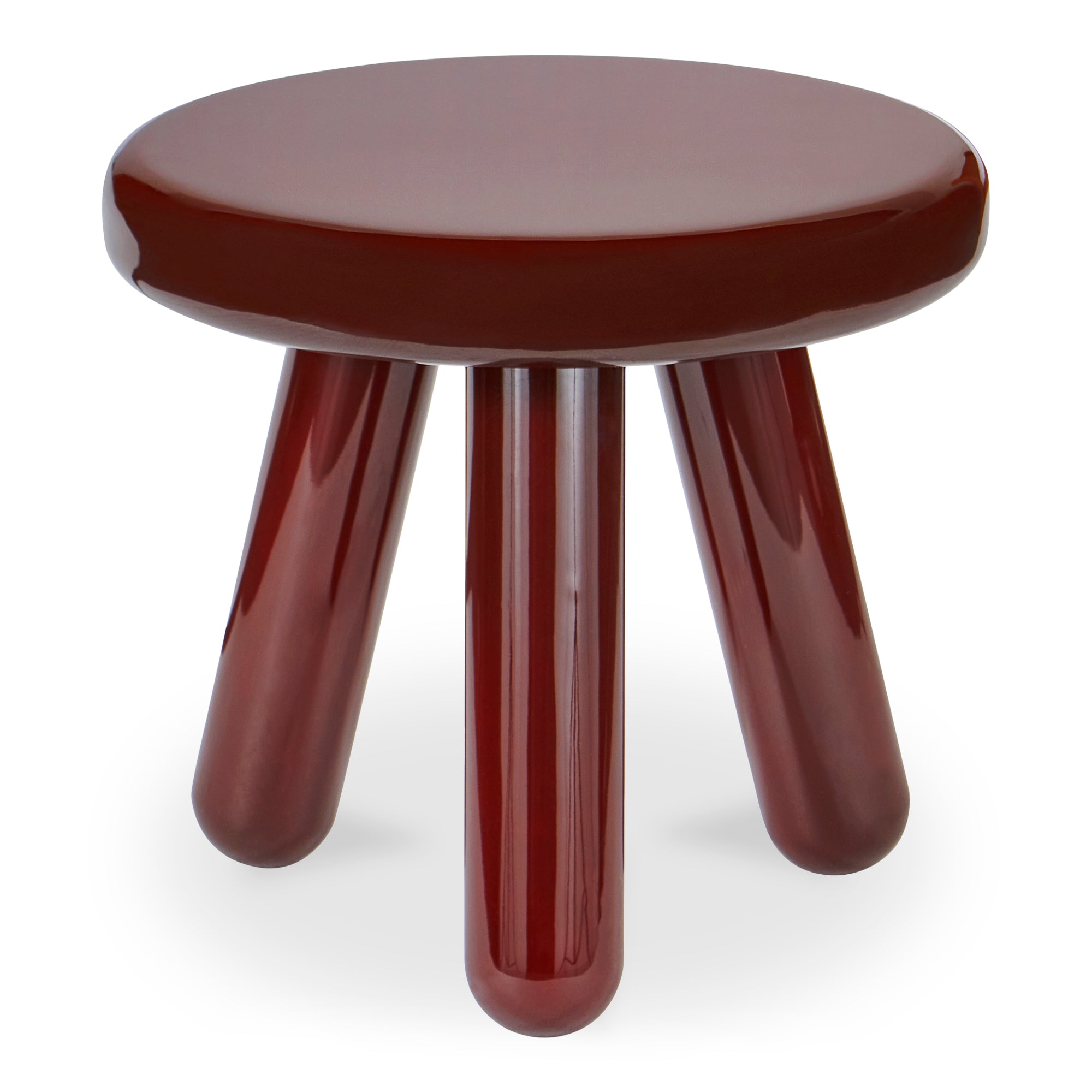 Joy Accent Table Dark Brown Lacquer