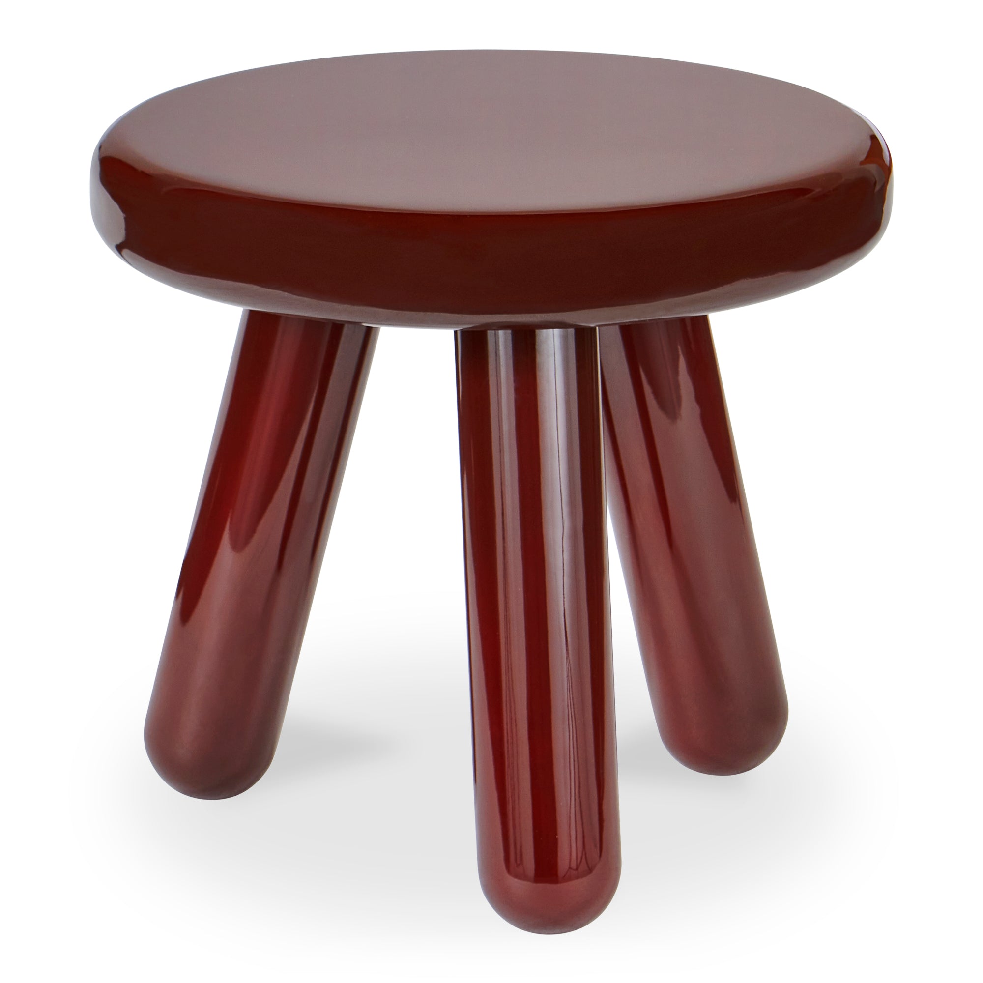 Joy Accent Table Dark Brown Lacquer