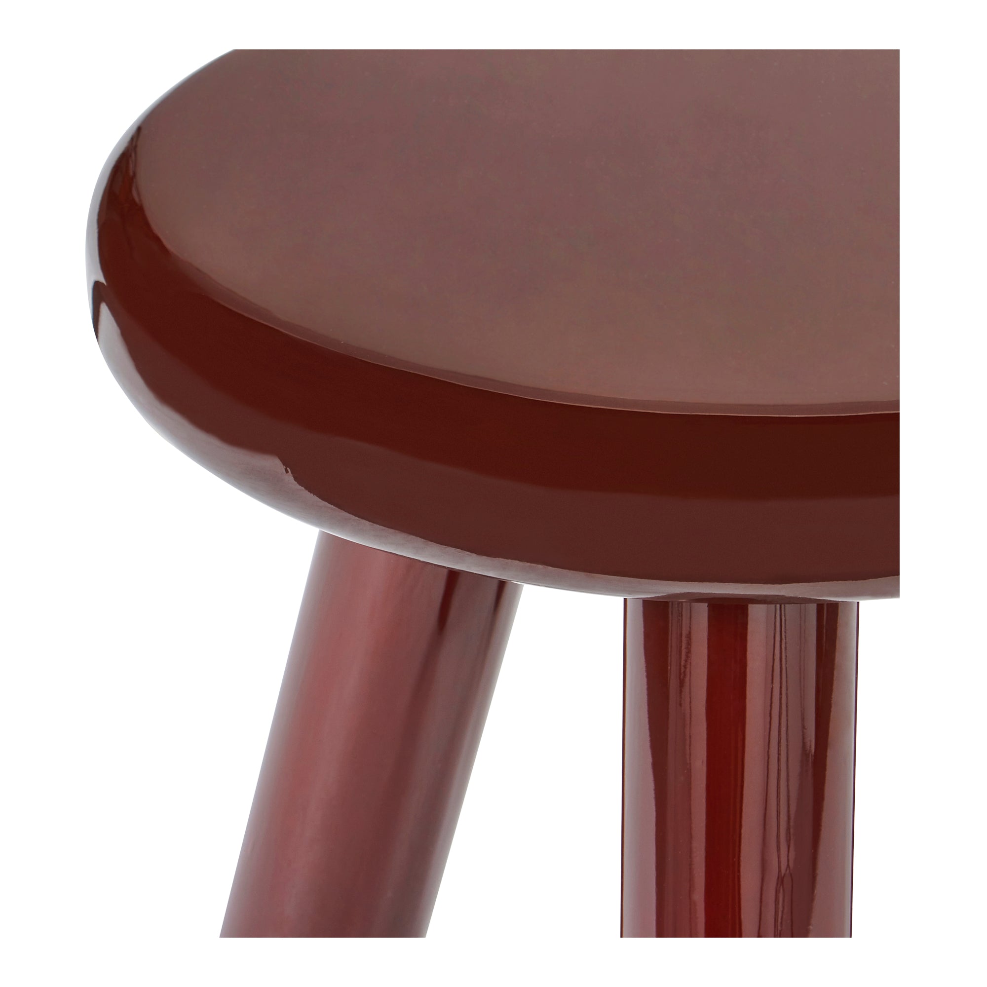 Joy Accent Table Dark Brown Lacquer