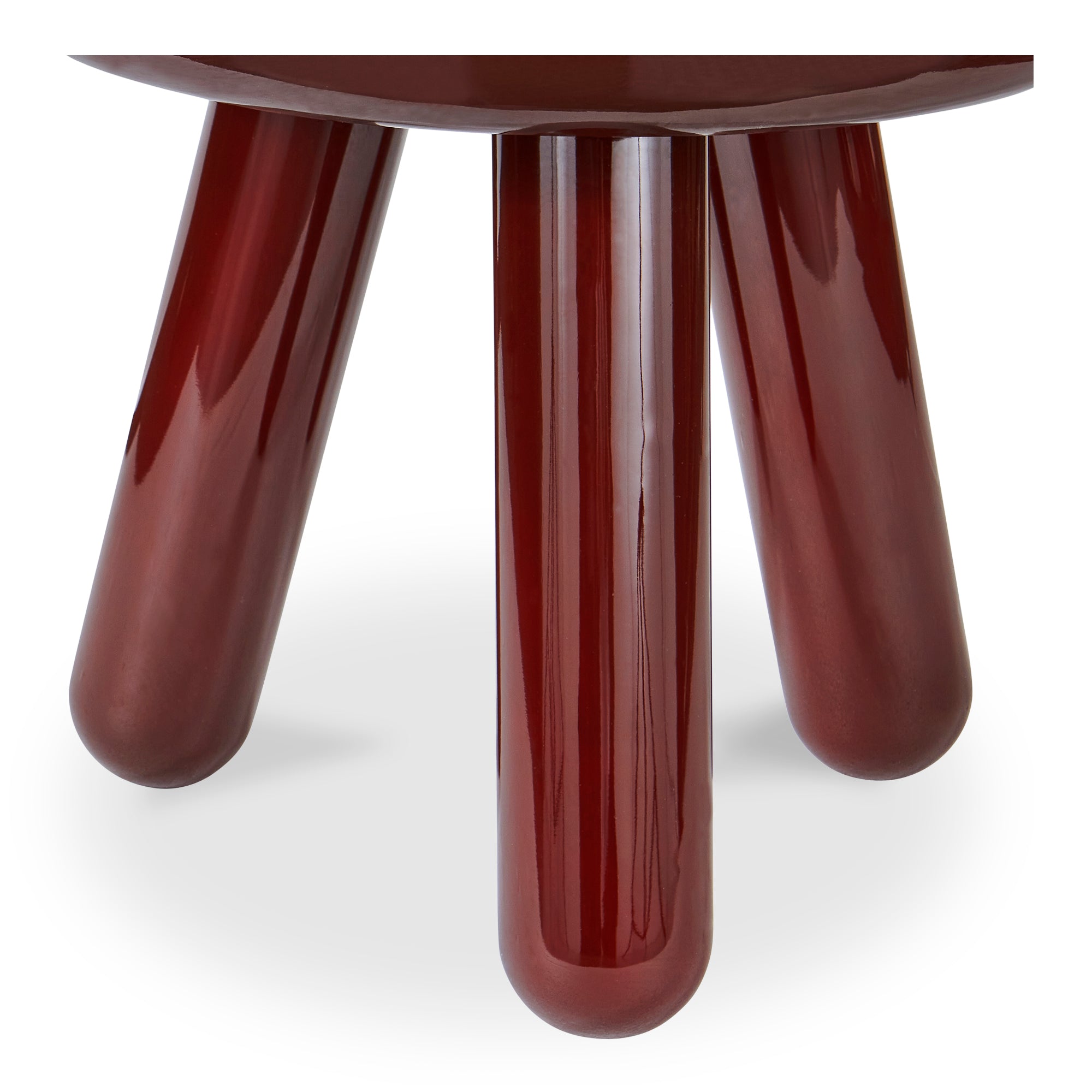 Joy Accent Table Dark Brown Lacquer