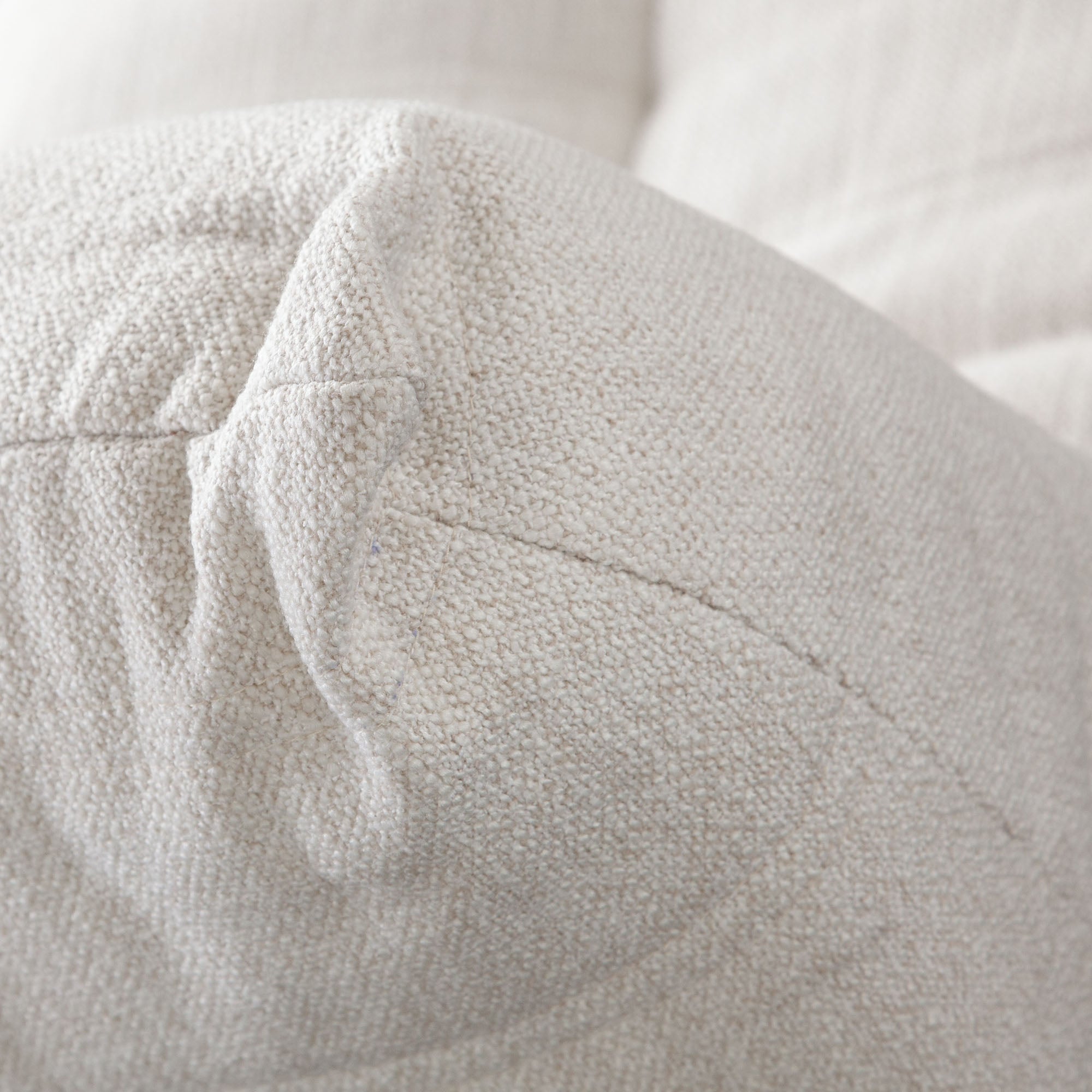 Ezra 3PC Modular Sofa in Cream Fabric by Diamond Sofa