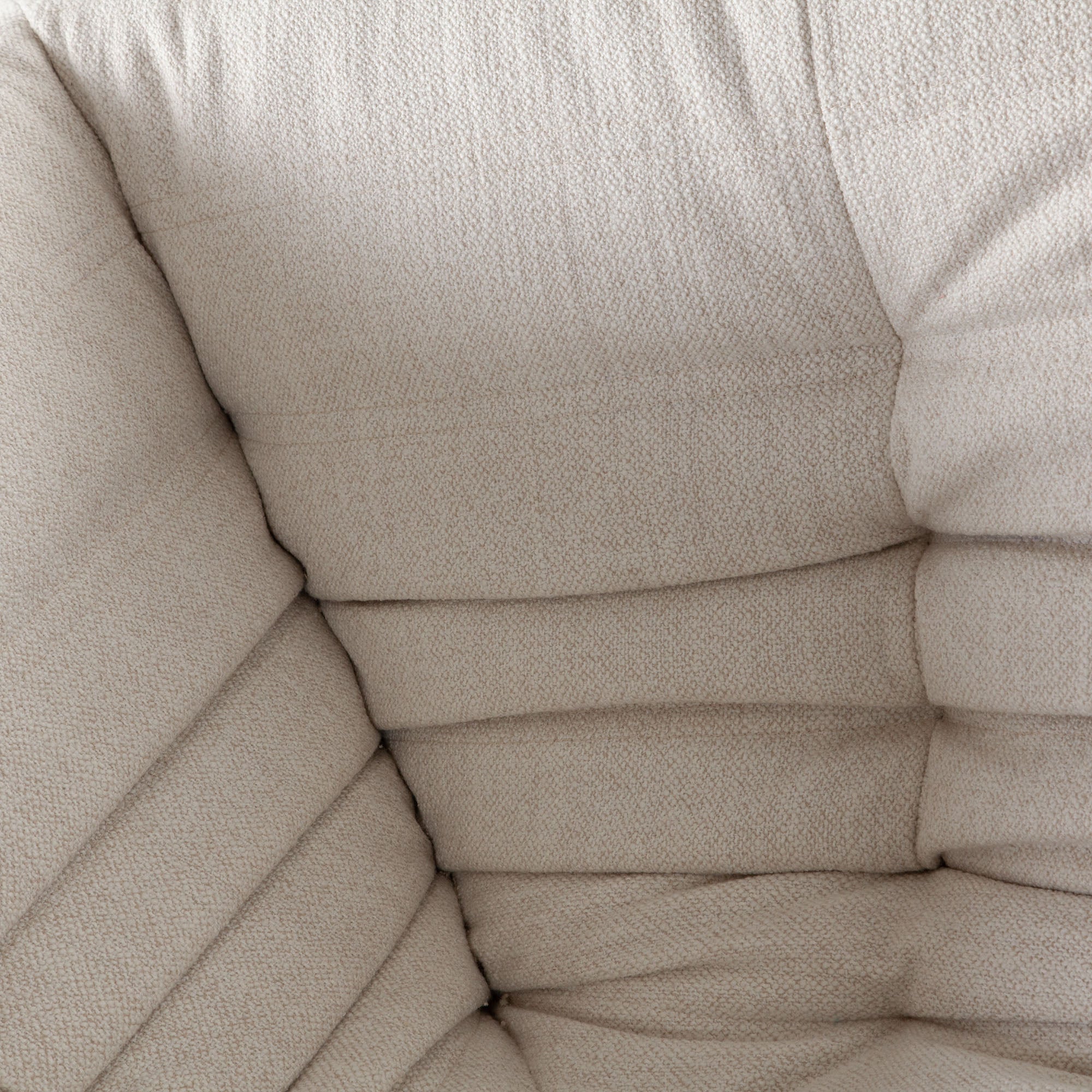 Ezra 3PC Modular Sofa in Cream Fabric by Diamond Sofa