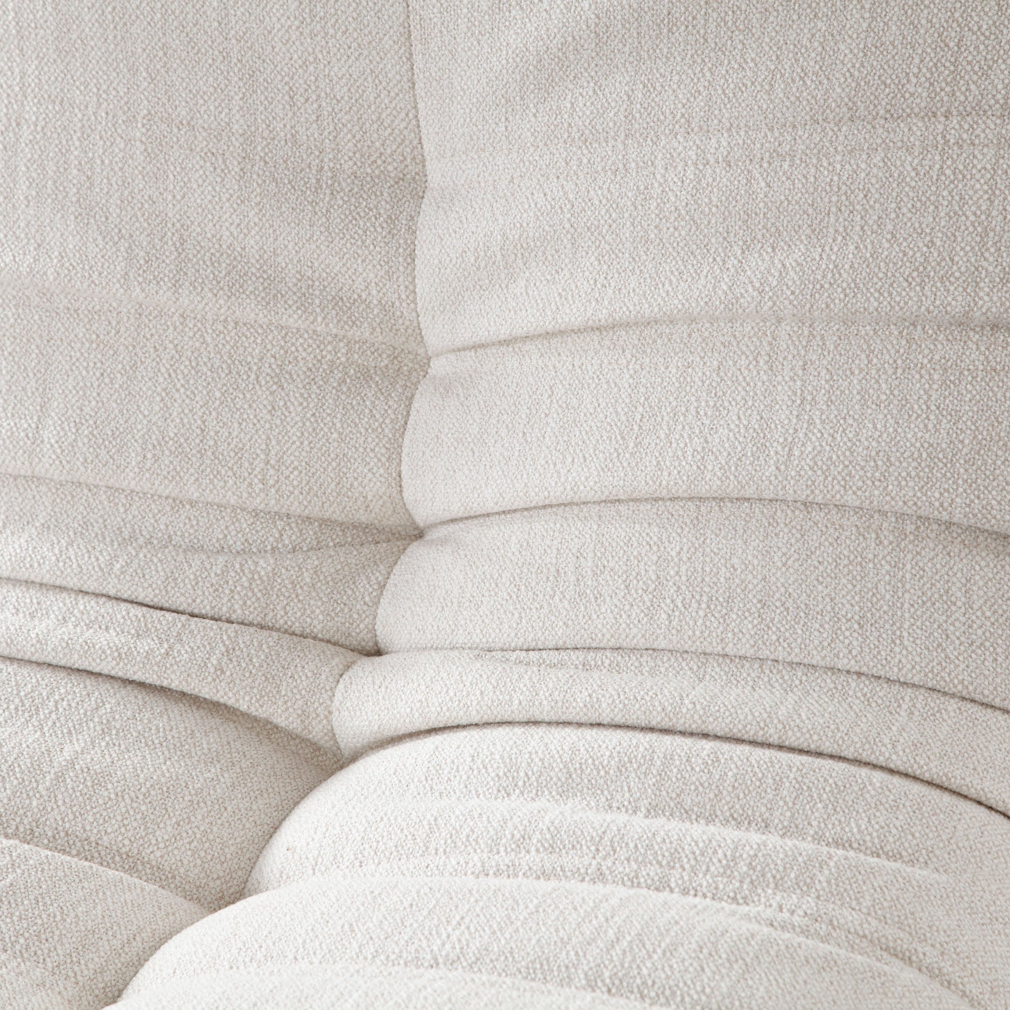 Ezra Armless Chair in Cream Fabric by Diamond Sofa